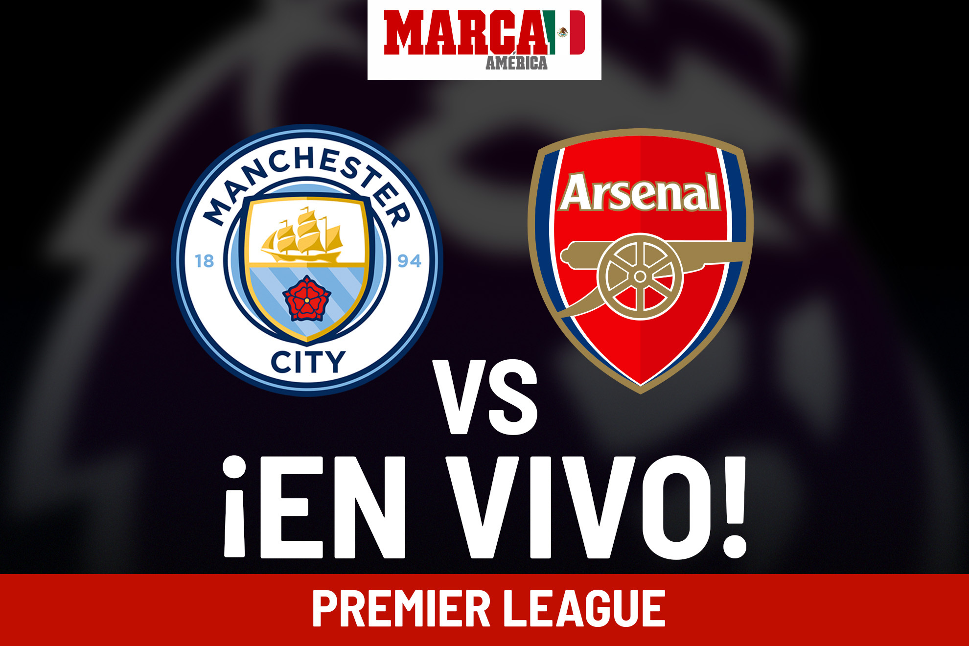 Manchester City vs Arsenal EN VIVO. Partido hoy - Premier League 2024