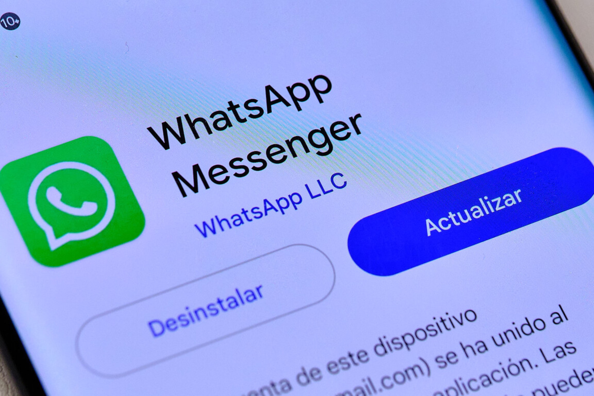 La actualizacin de WhatsApp ser un requisito de continuidad