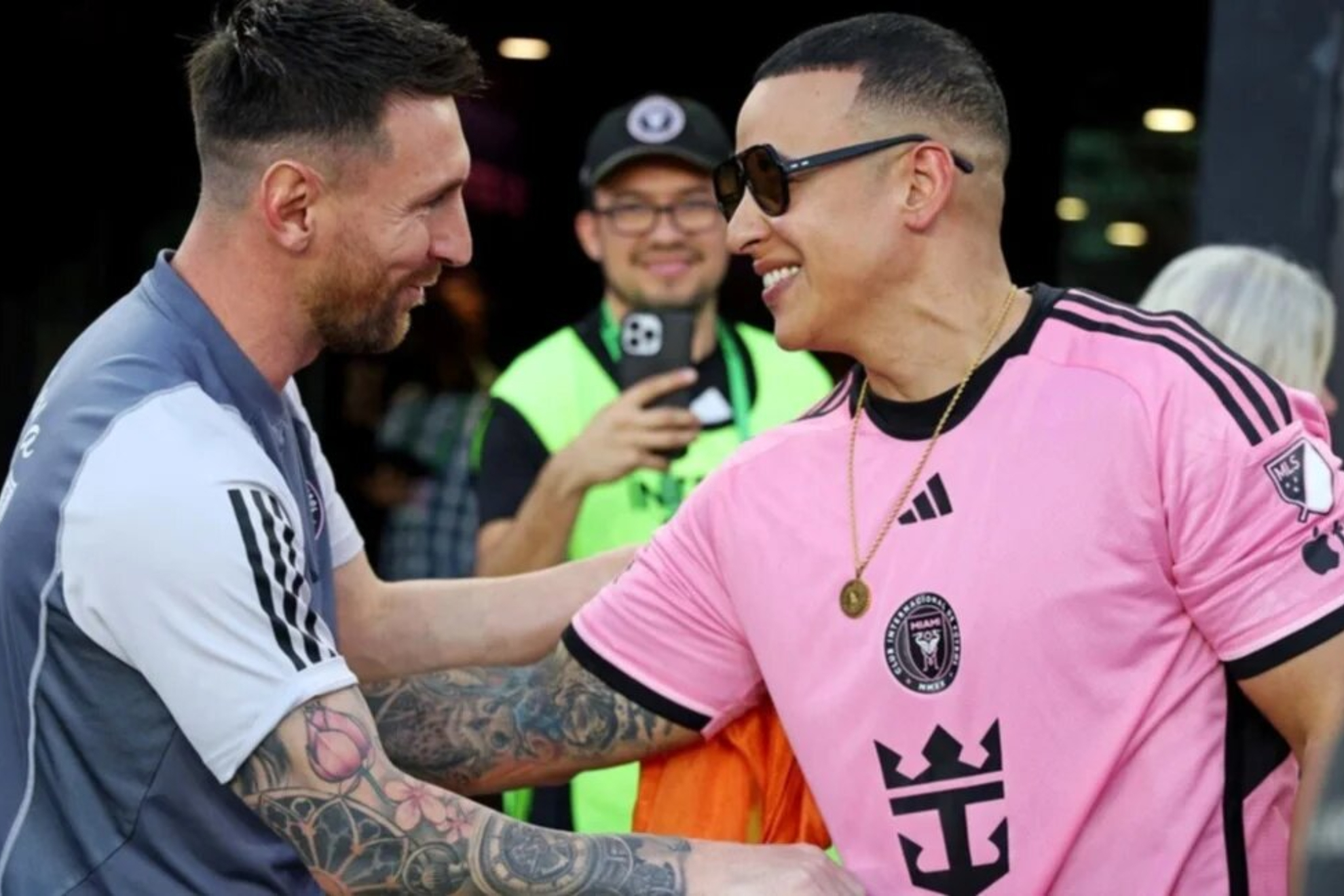 Lionel Messi y Daddy Yankee, el encuentro de dos grandes en Miami