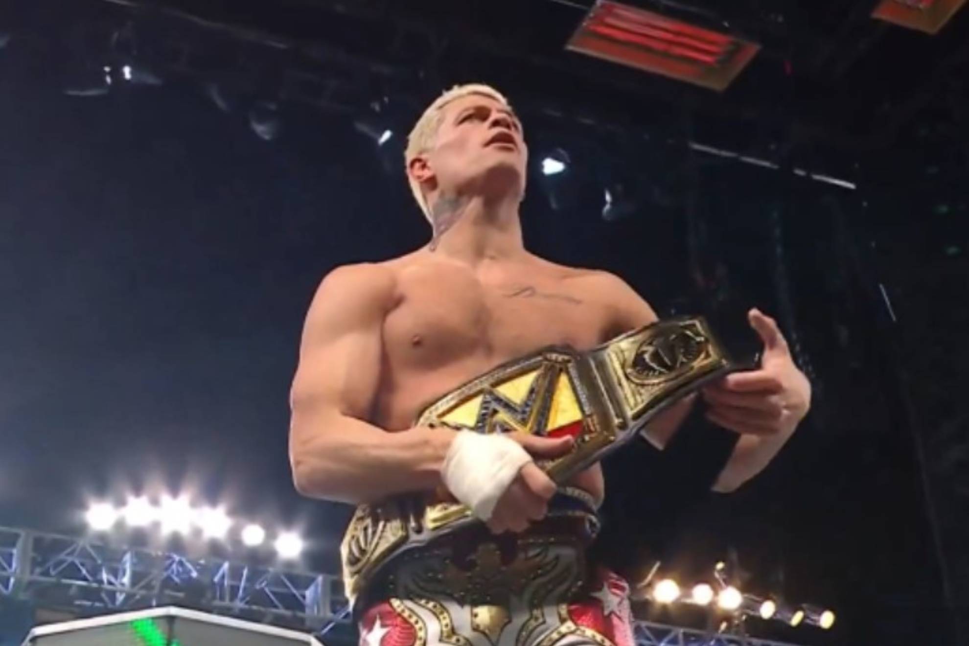 Cody Rhodes Roman Reigns Wrestlemania WWE