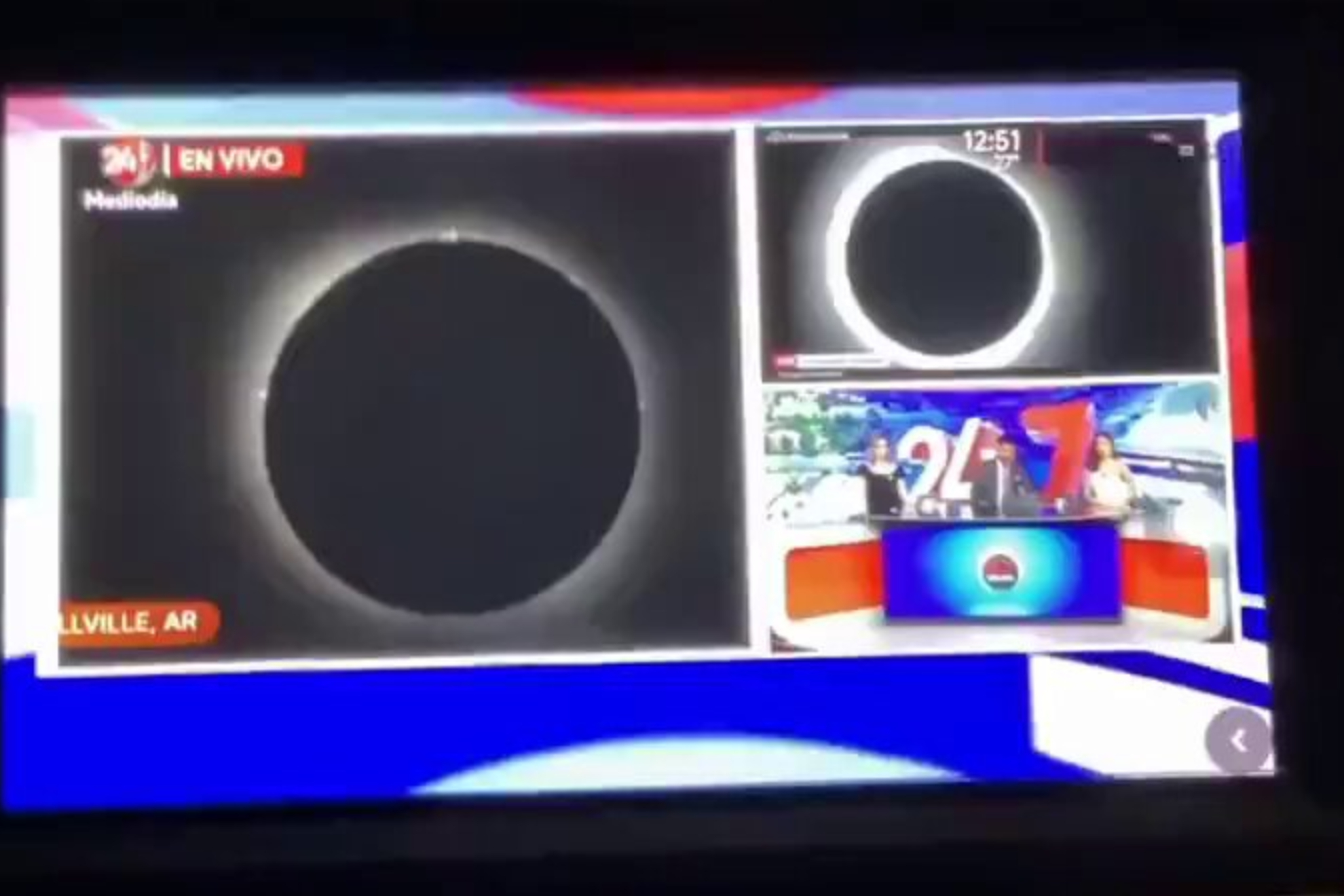 Un momento incmodo en la televisn mexican