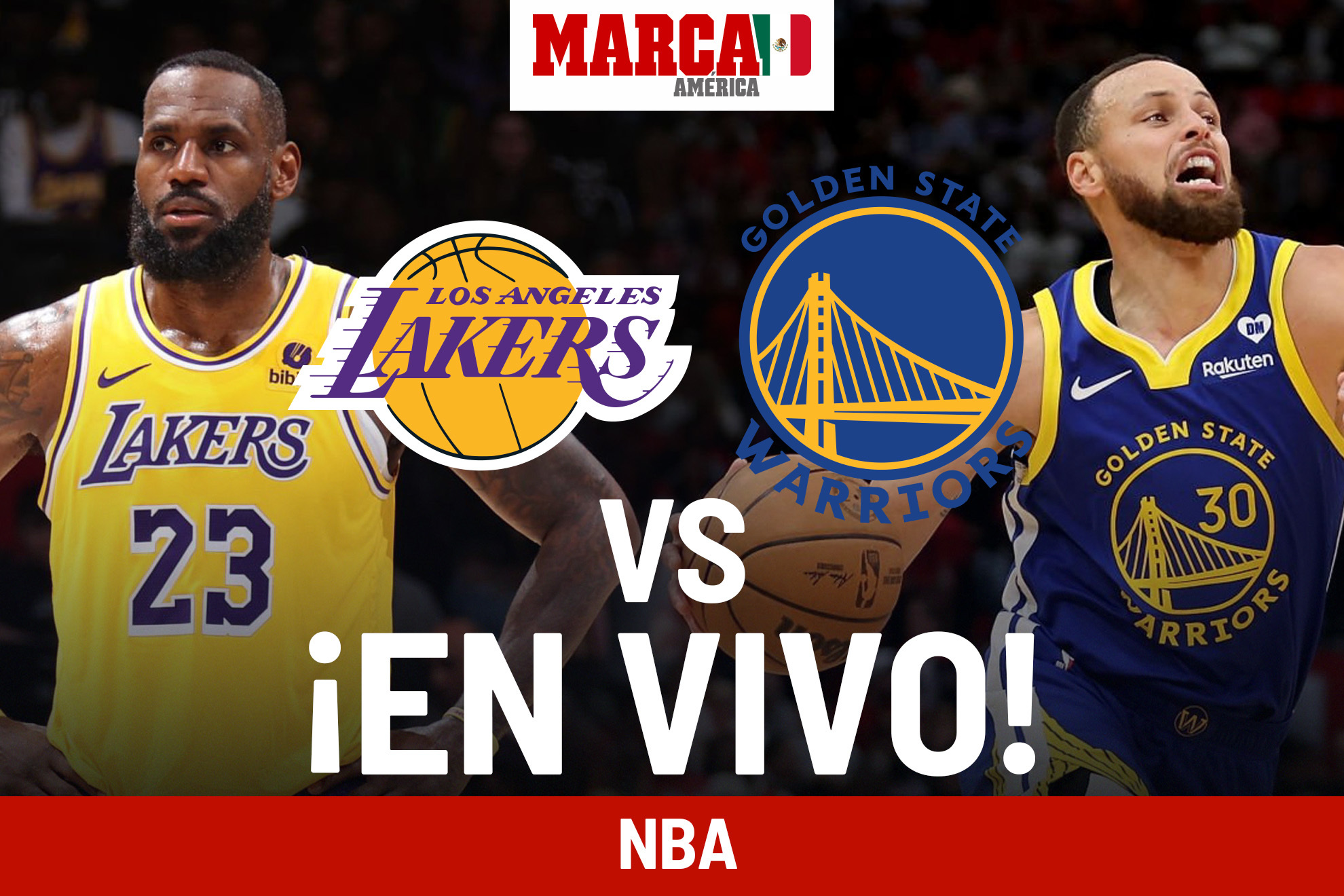 Lakers vs Warriors EN VIVO Online. Partido NBA en directo HOY