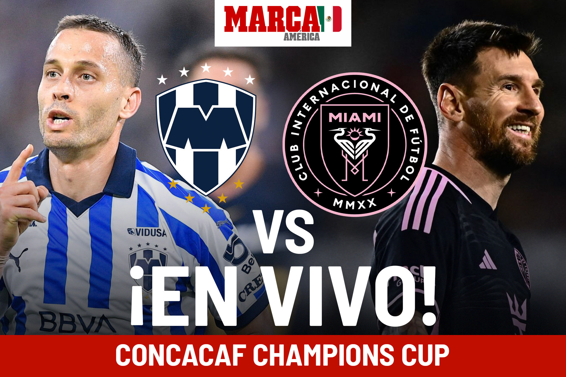 Monterrey 3-1 Inter de Miami EN VIVO Online. Rayados sac la garra y elimin la magia de Messi para irse a Semifinales