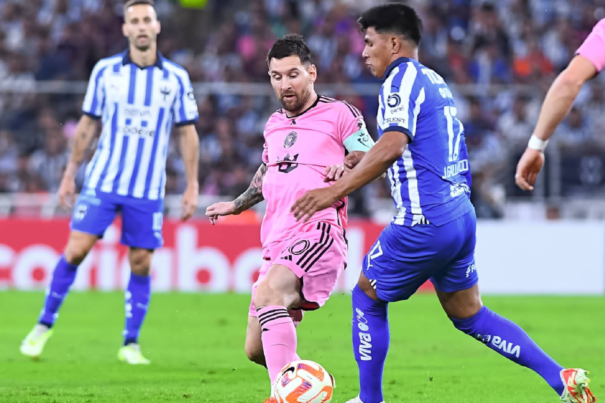 Rayados del Monterrey elimin al Inter Miami de Lionel Messi en Concacaf Champions Cup.