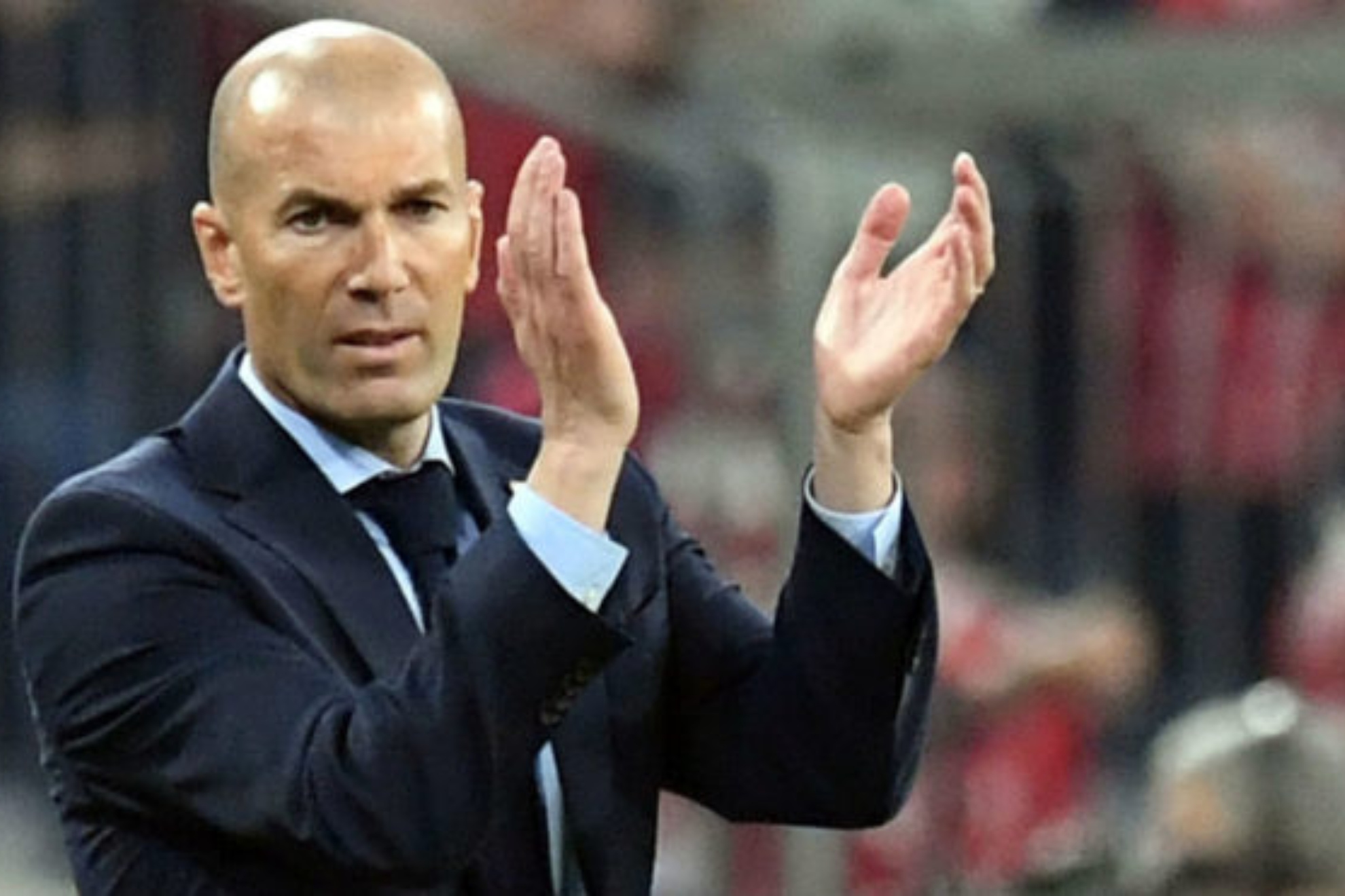 Zidane, en su etapa como entrenador del Real Madrid