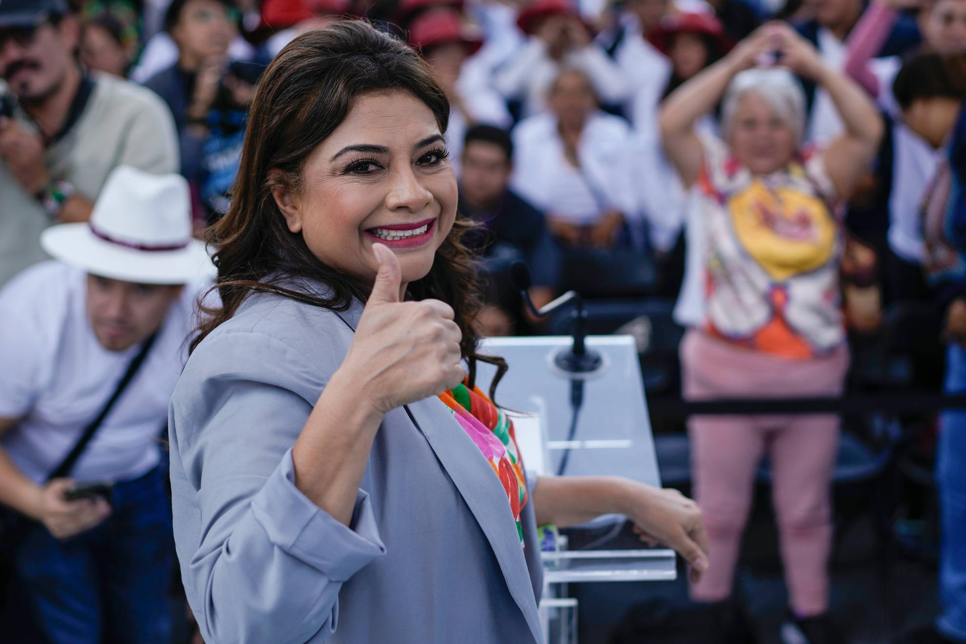 Clara Brugada es candidata de Morena a jefa de Gobierno de la CDMX 2024