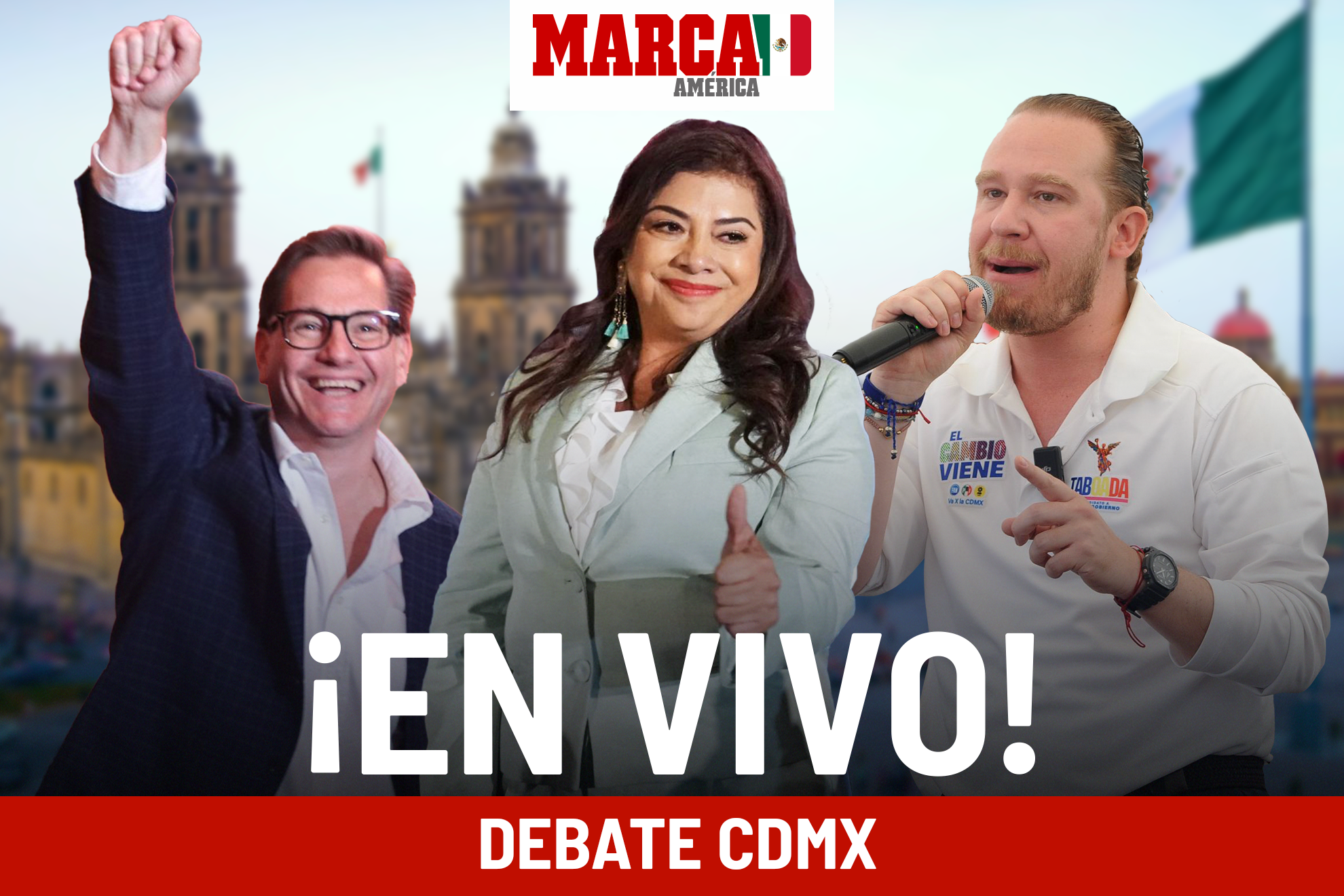 Segundo Debate CDMX 2024 EN VIVO hoy. Transmisin Debate Chilango