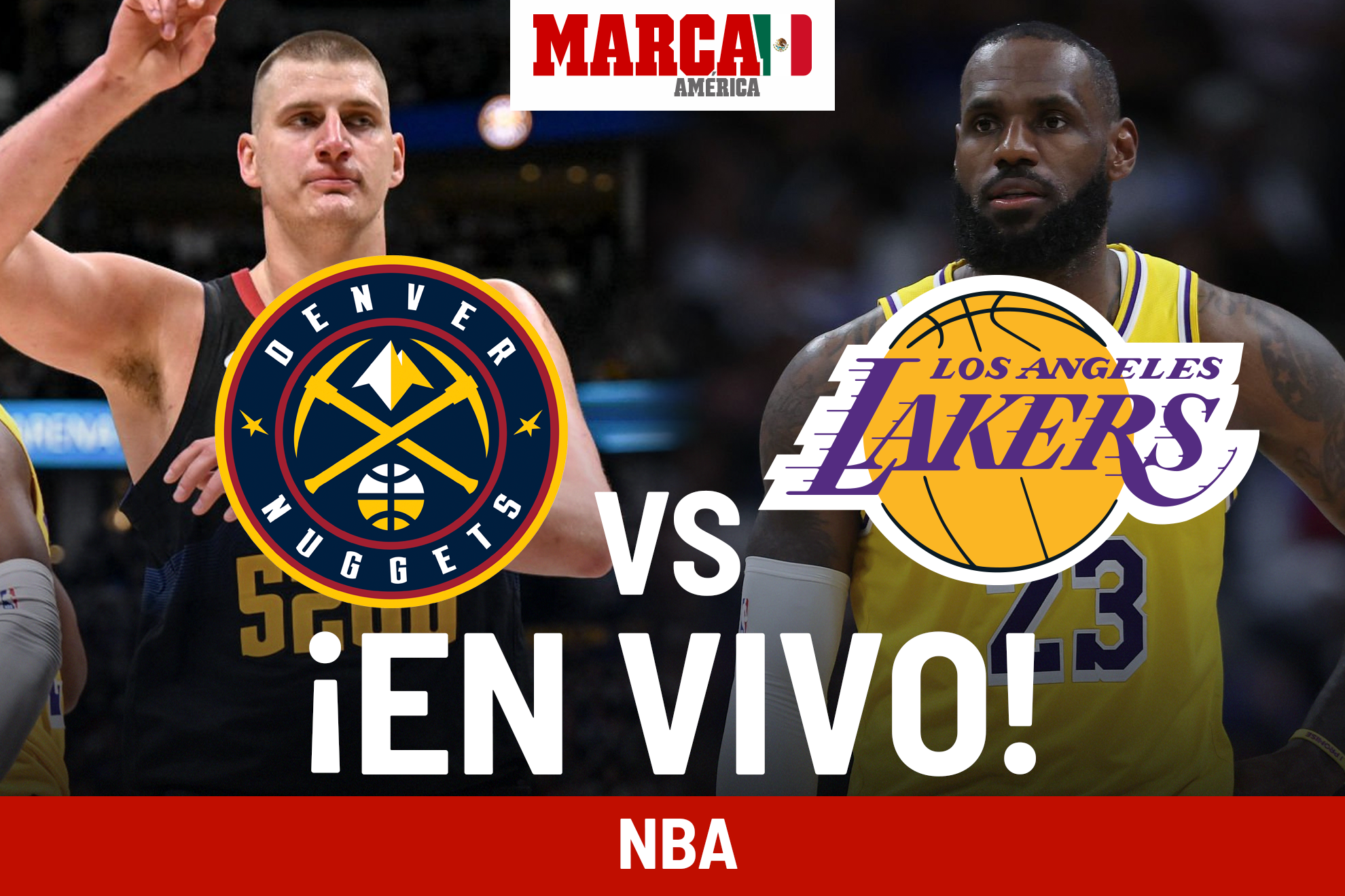Lakers vs Nuggets EN VIVO. Juego 3 hoy - Playoffs NBA 2024