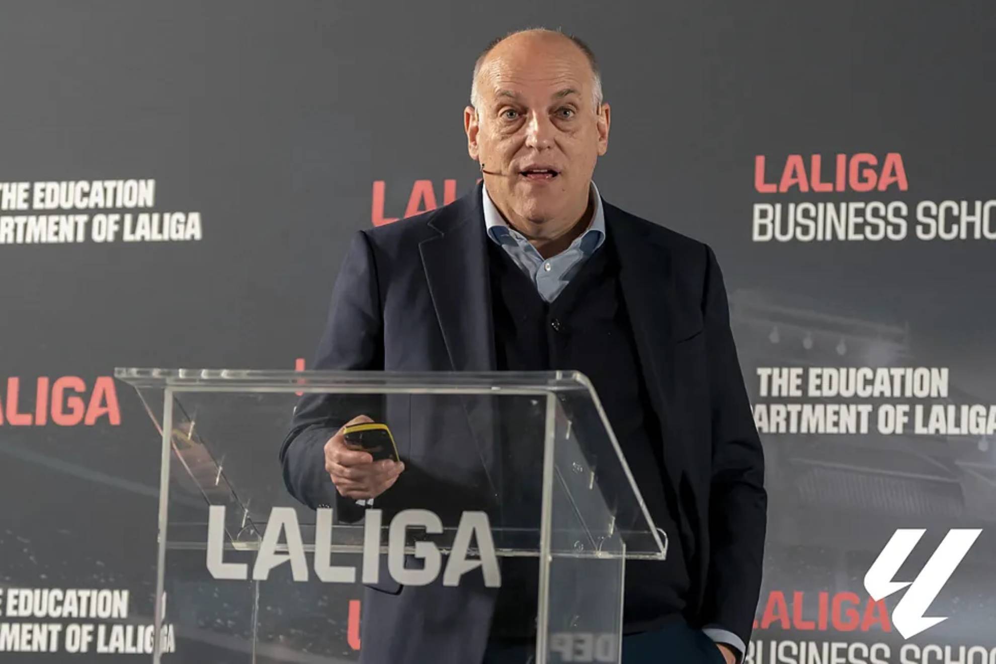 El Presidente de LaLiga considera que la tecnologa 'no es perfecta'