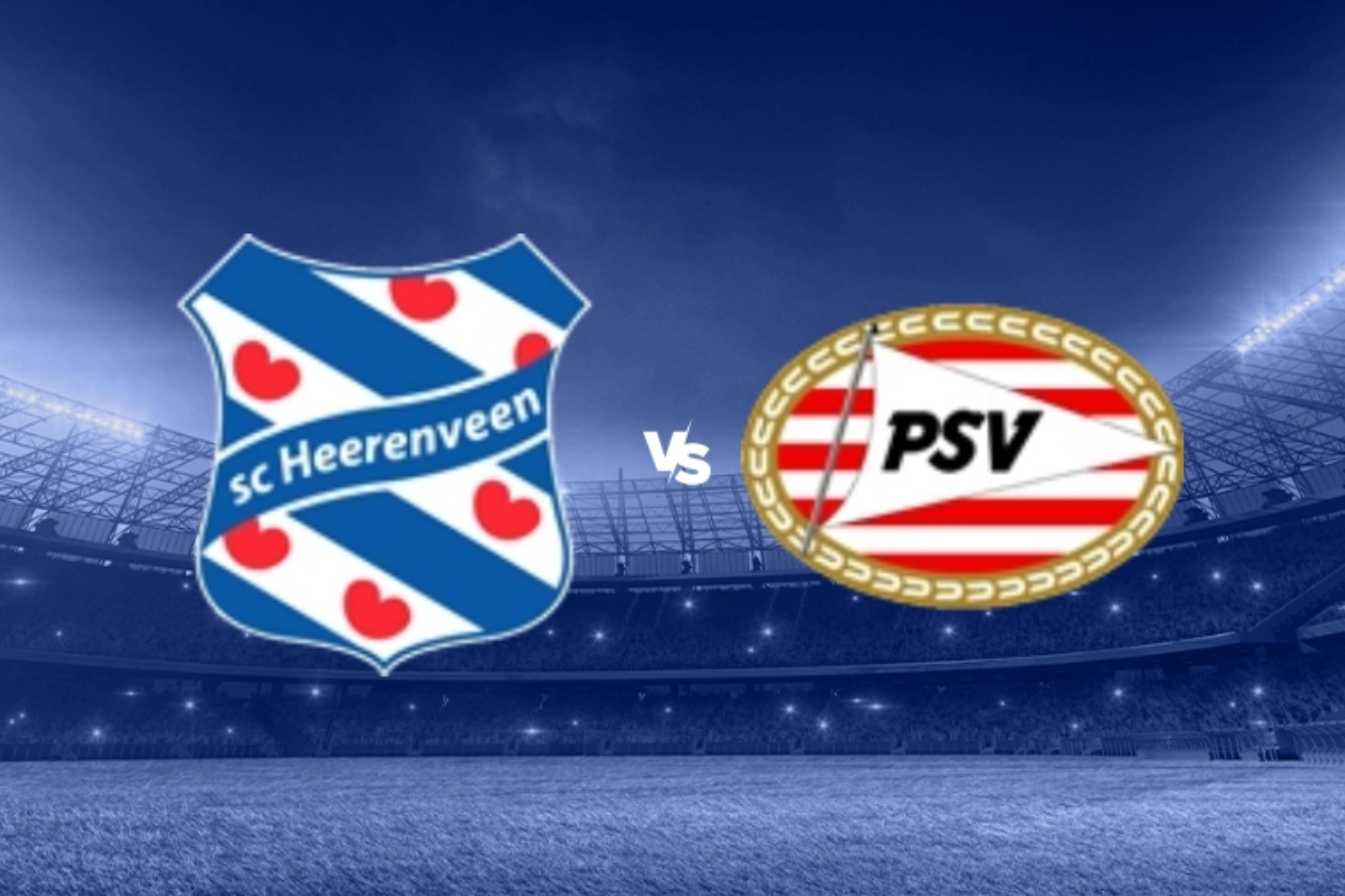 Heerenveen vs PSV