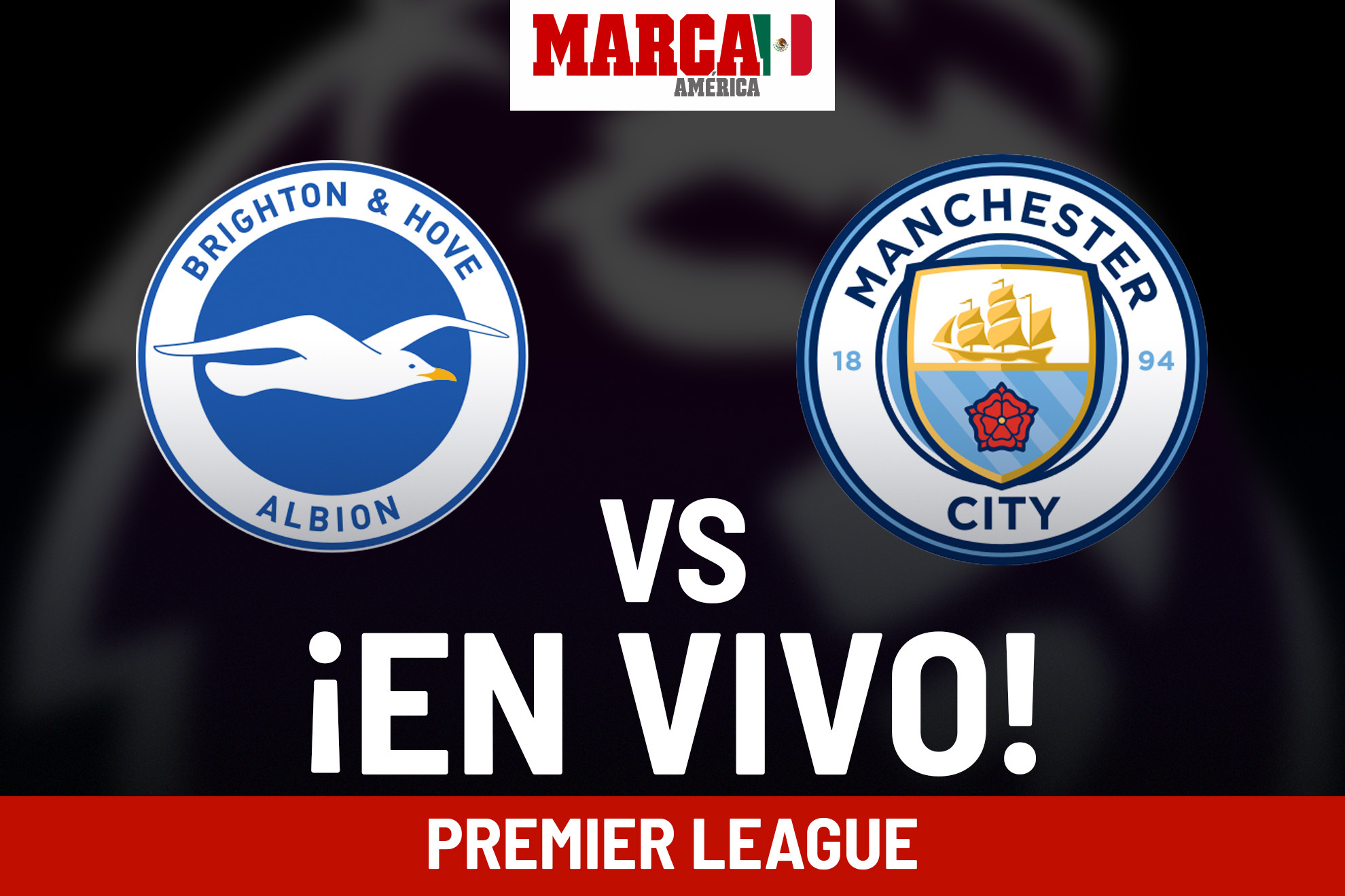 Brighton vs Manchester City EN VIVO. Partido Online - Premier League hoy