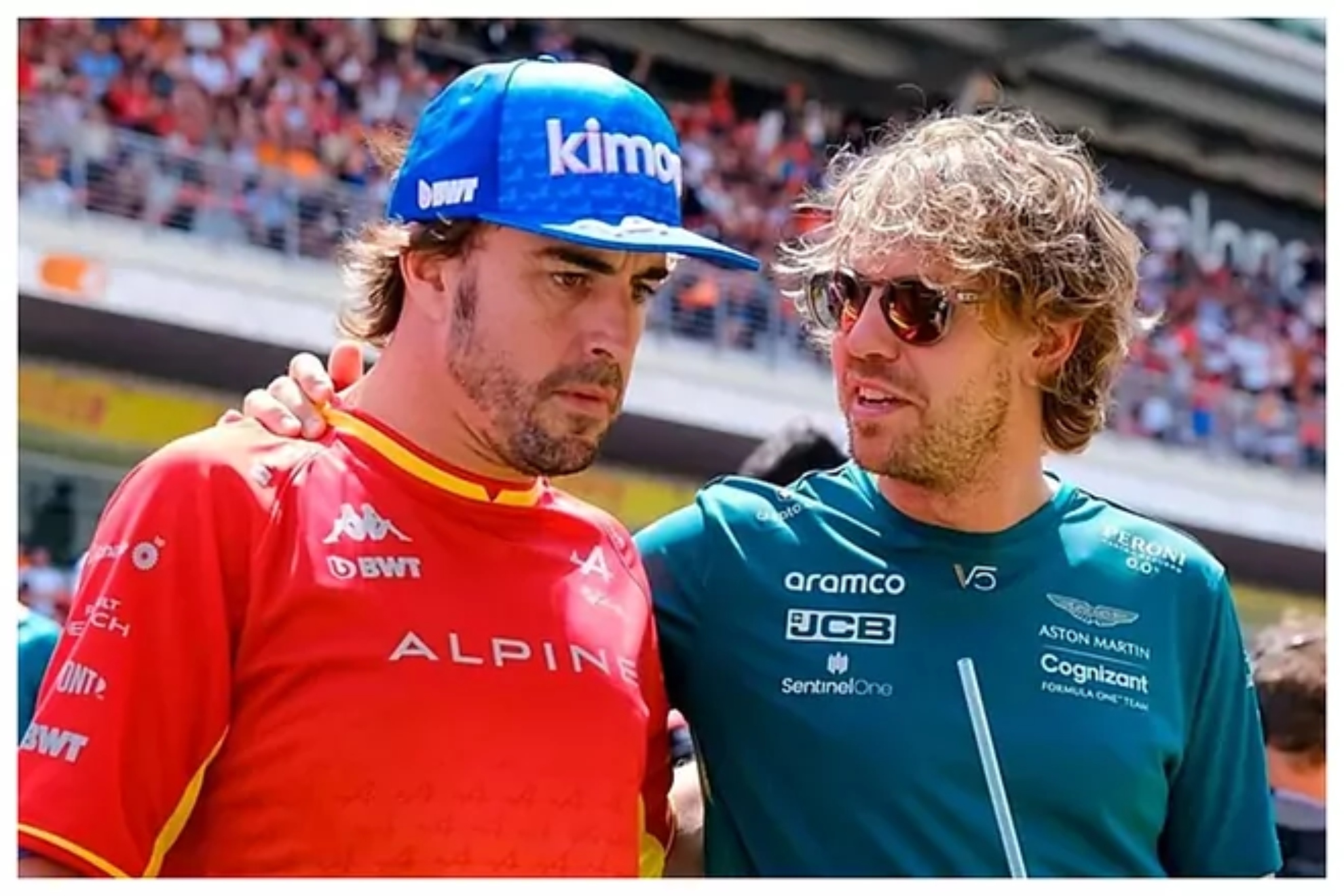 Alonso y Vettel, en una imagen de archivo
