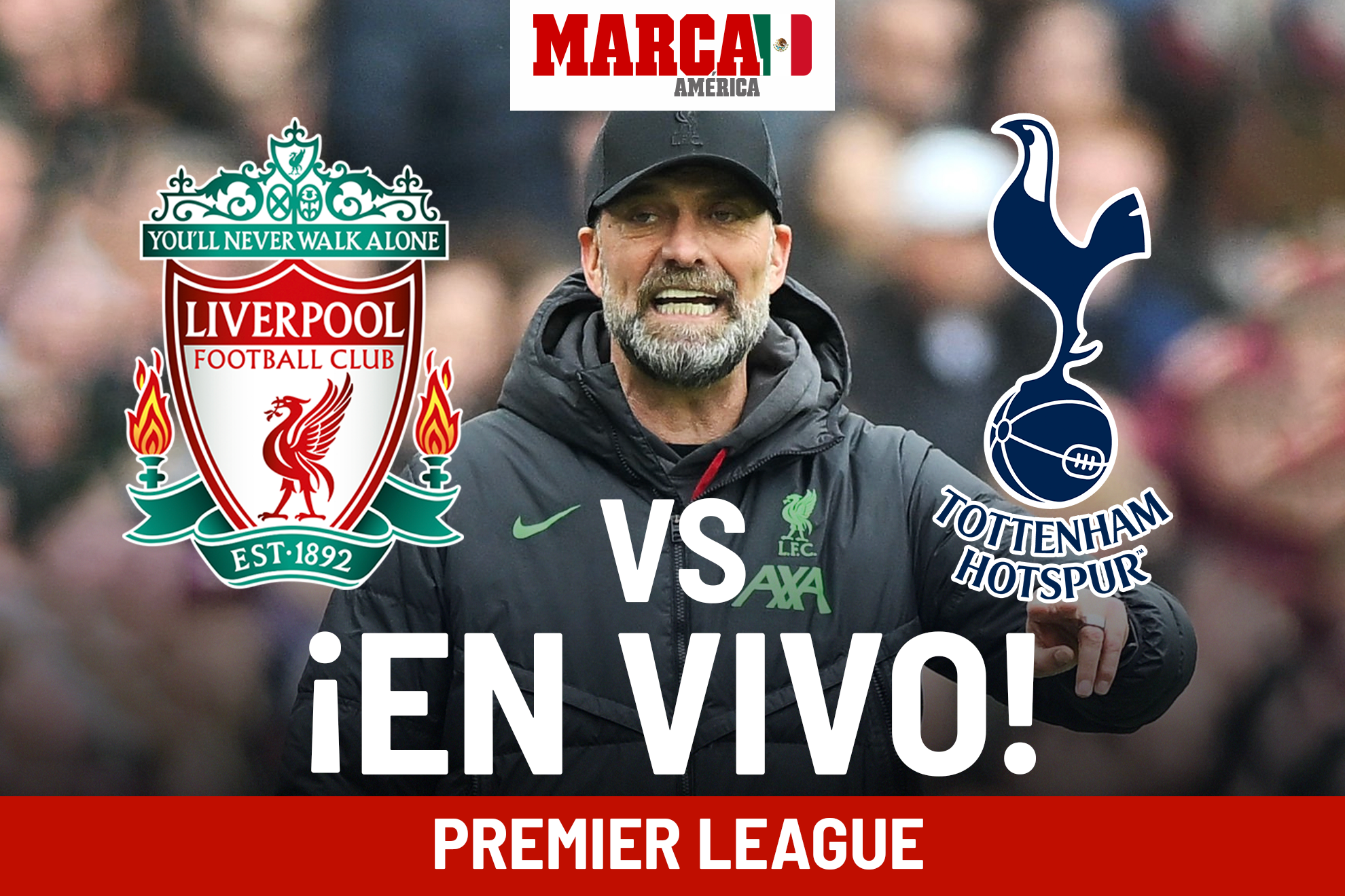Liverpool vs Tottenham EN VIVO. Partido hoy - Premier League 2024 J36