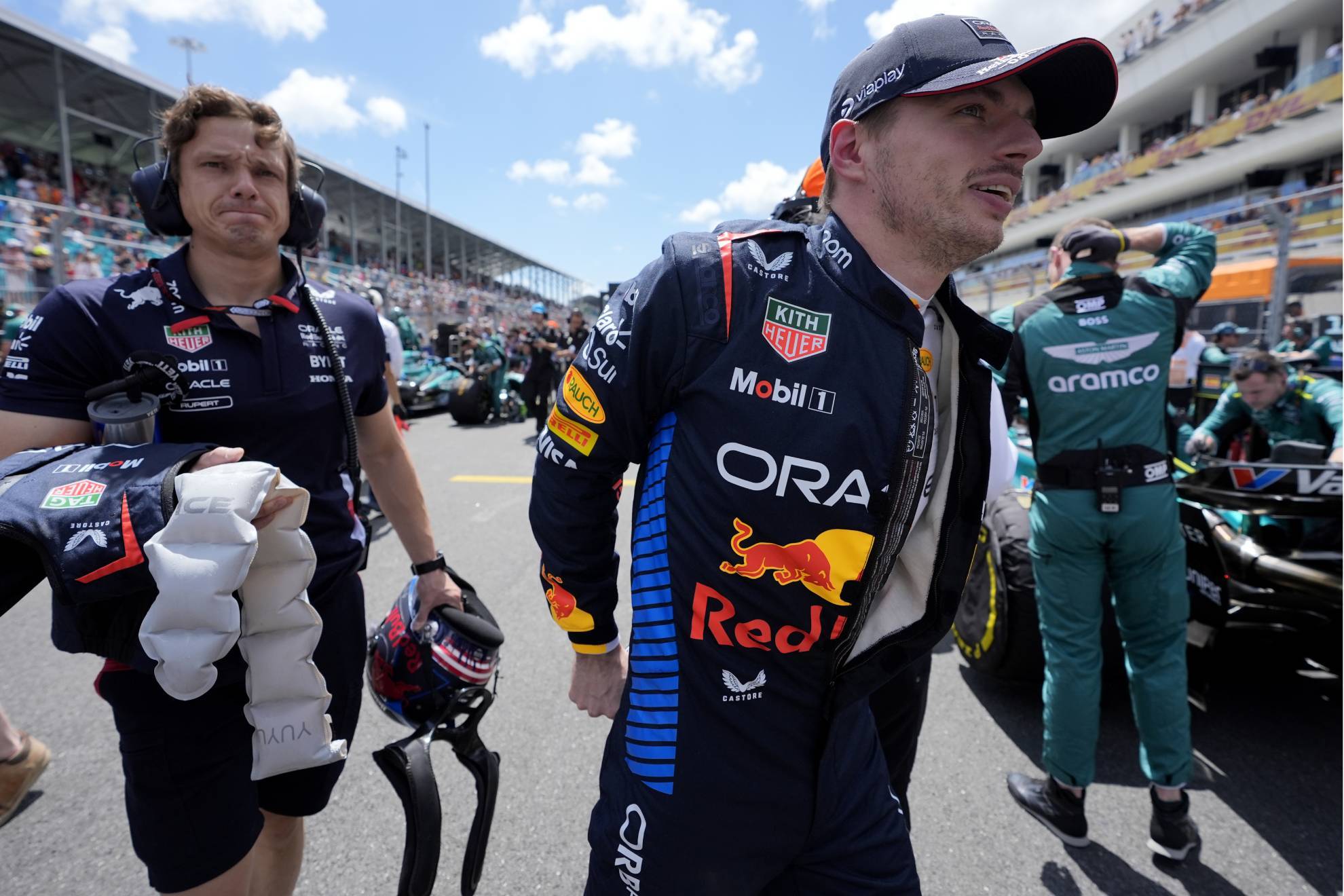 El piloto de Red Bull concluy en segundo lugar en el GP de Miami