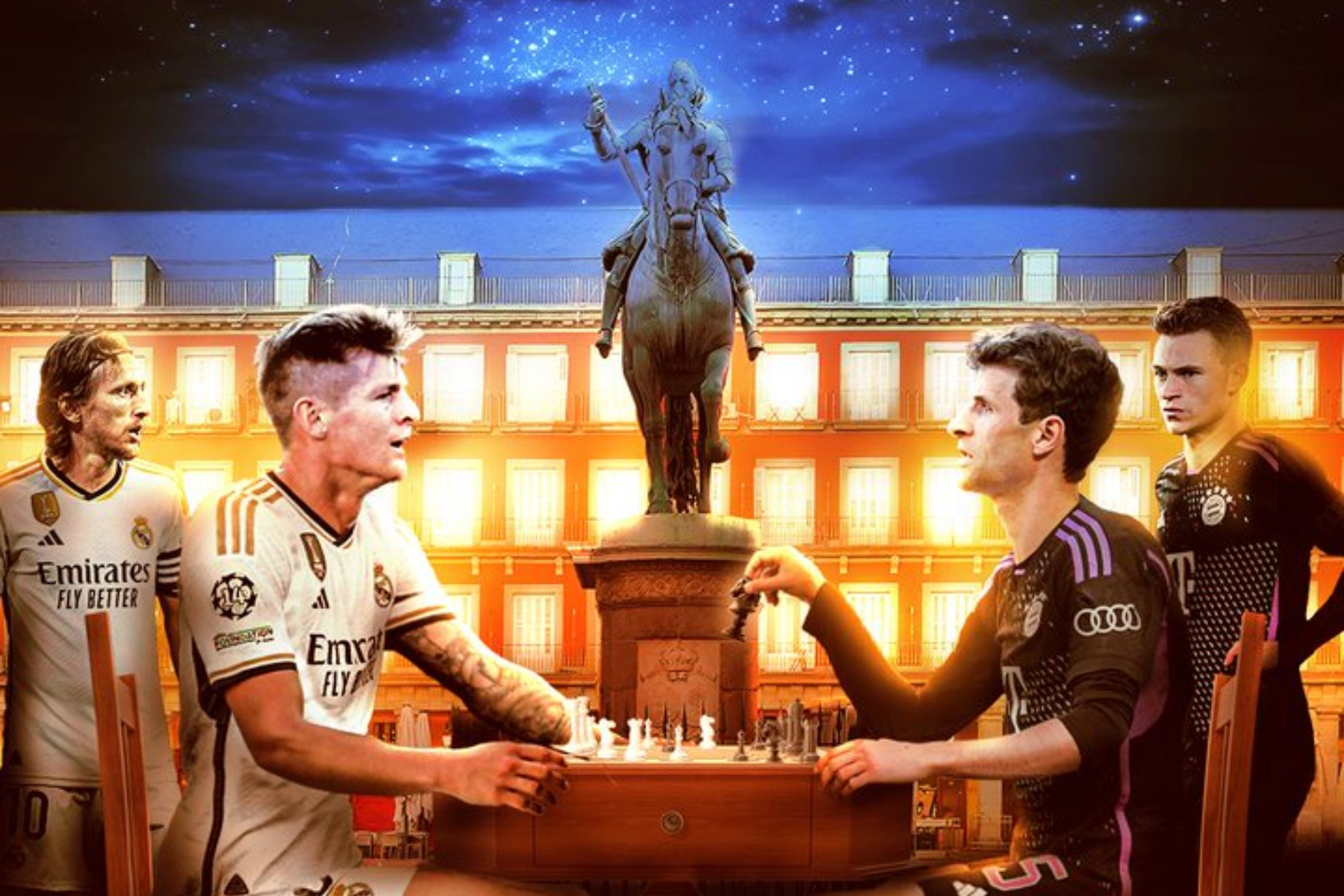 REAL MADRID vs BAYERN MNICH HOY mircoles 8 de mayo.