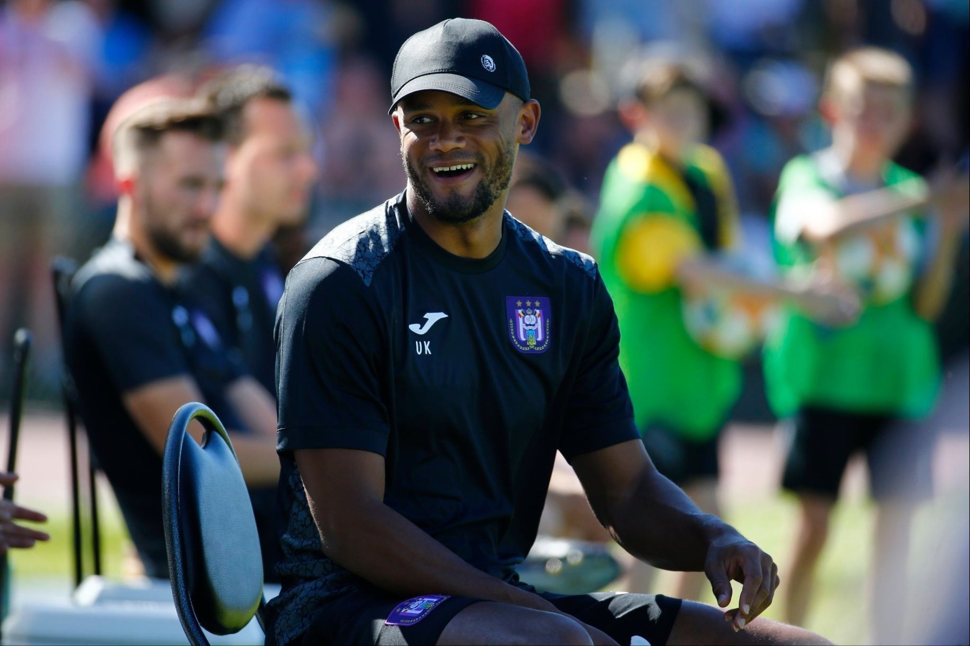 Kompany, en su etapa como entrenador del Anderlecht