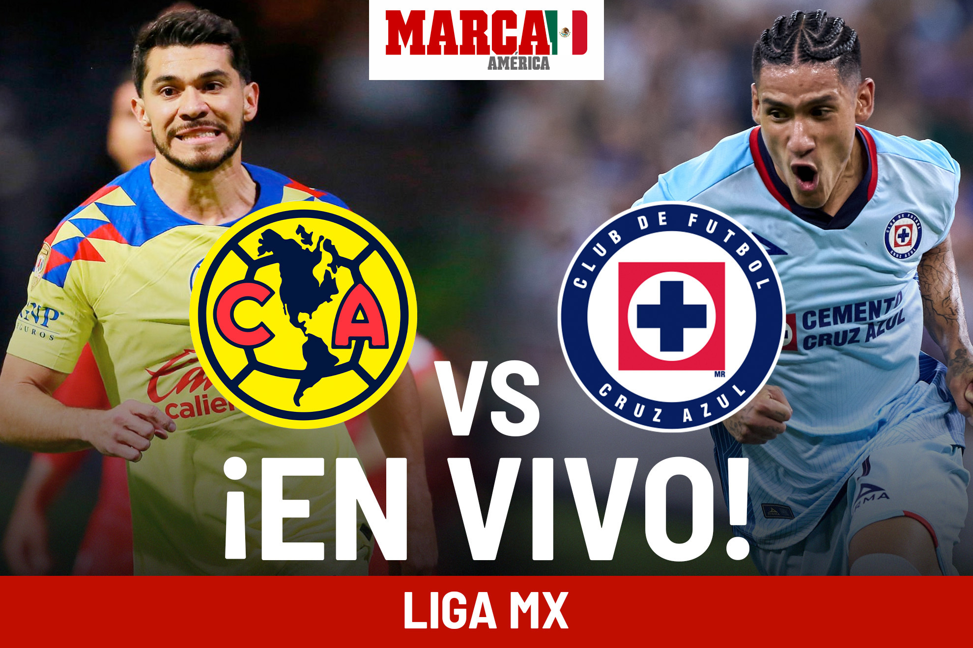 Liga MX 2024: Juego América vs Cruz Azul EN VIVO Online. Partido hoy -  Final Liga MX Vuelta 2024