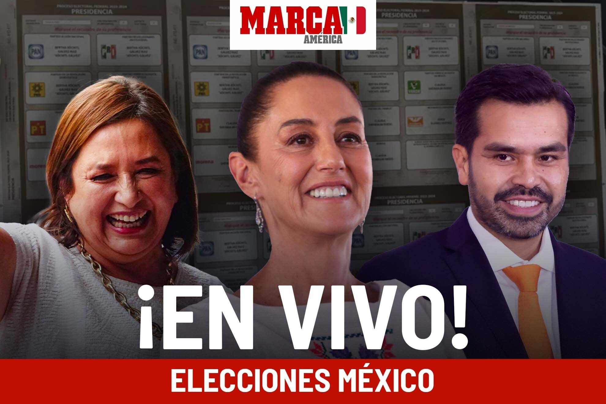 Elecciones México 2024 EN VIVO: Claudia Sheinbaum es la virtual Presidenta  tras Conteo Rápido de INE