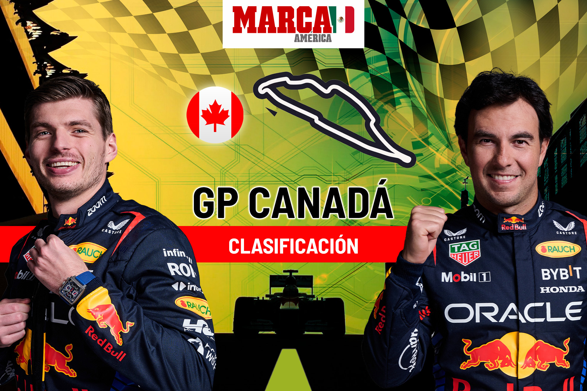 Fórmula 1 Resultado de Checo Pérez en Clasificación F1 hoy GP Canadá