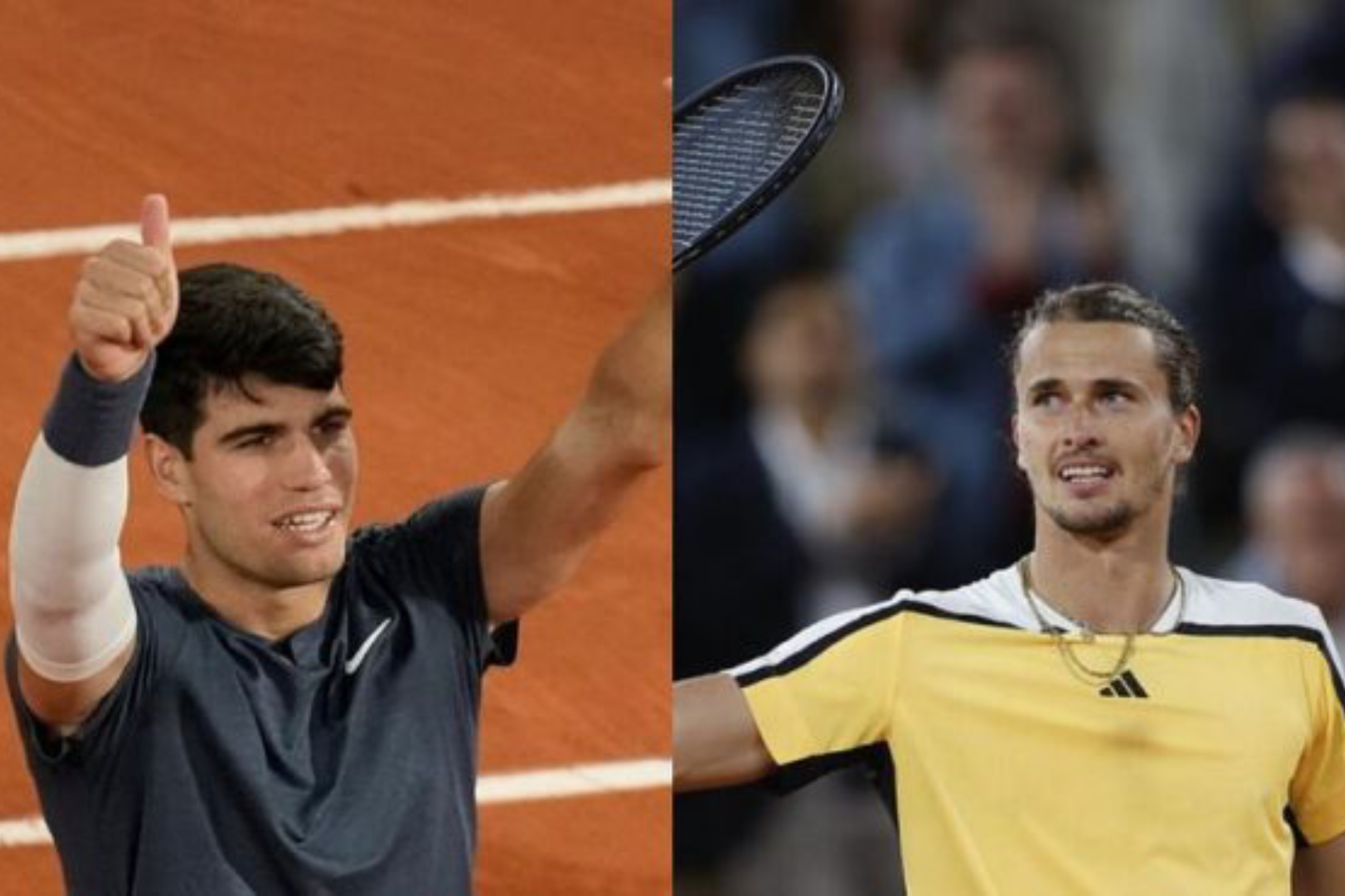 Alcaraz y Zverev protagonizarn la Final de Roland Garros 2024