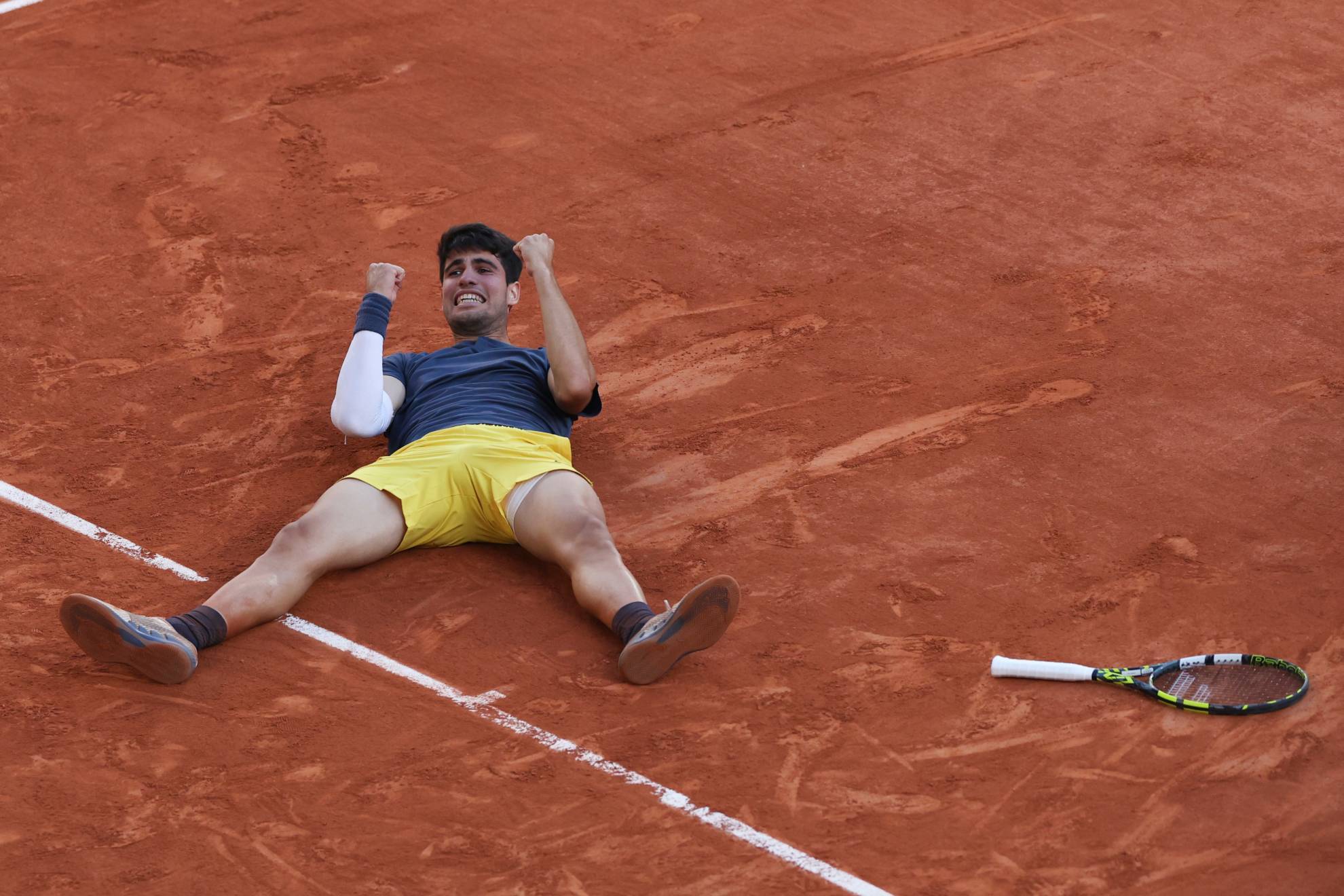 Carlos Alcaraz y el momento de gozar su Roland Garros