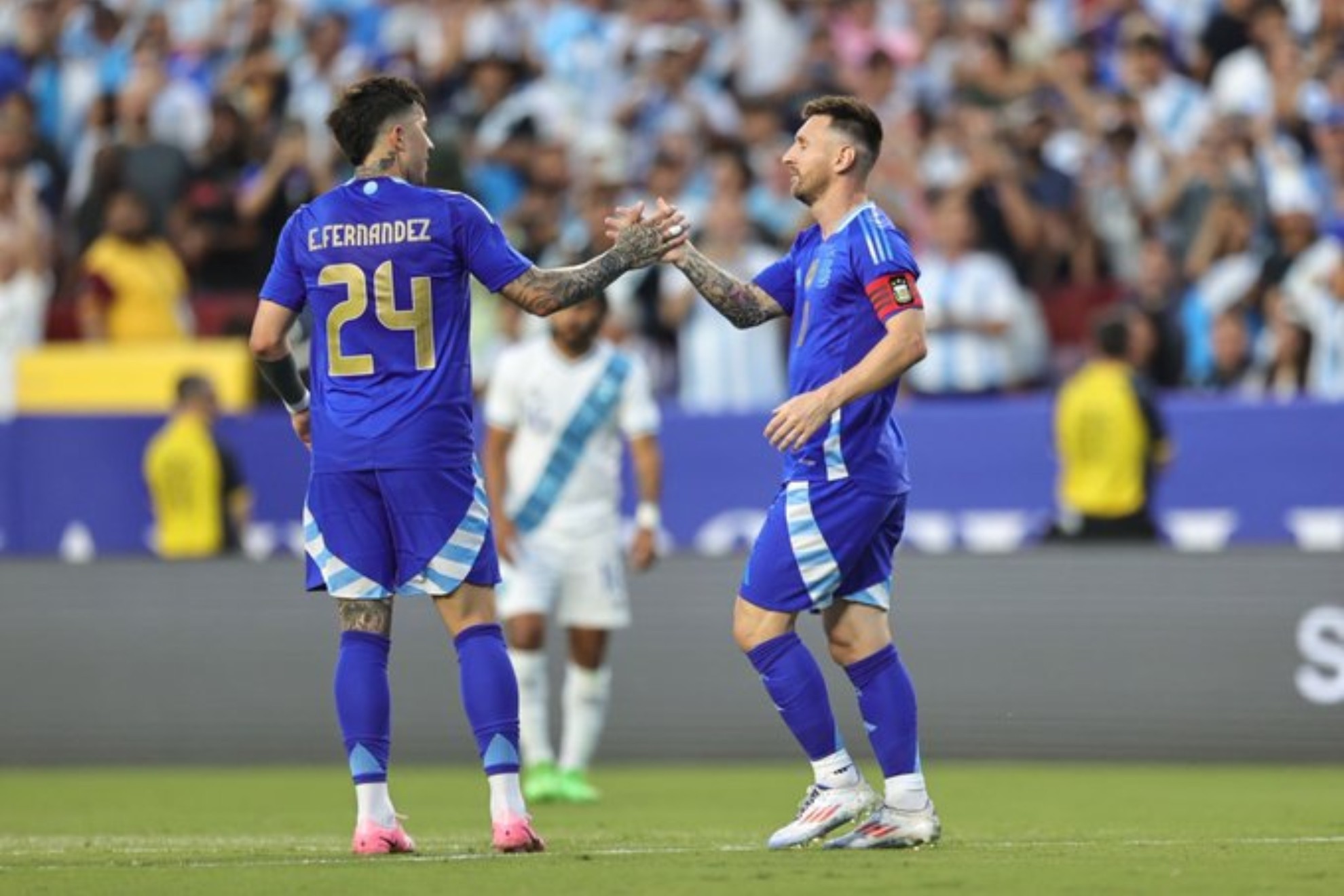 Resumen Argentina vs. Guatemala: La Albiceleste y Messi se dan un paseo antes del inicio de la Copa Amrica