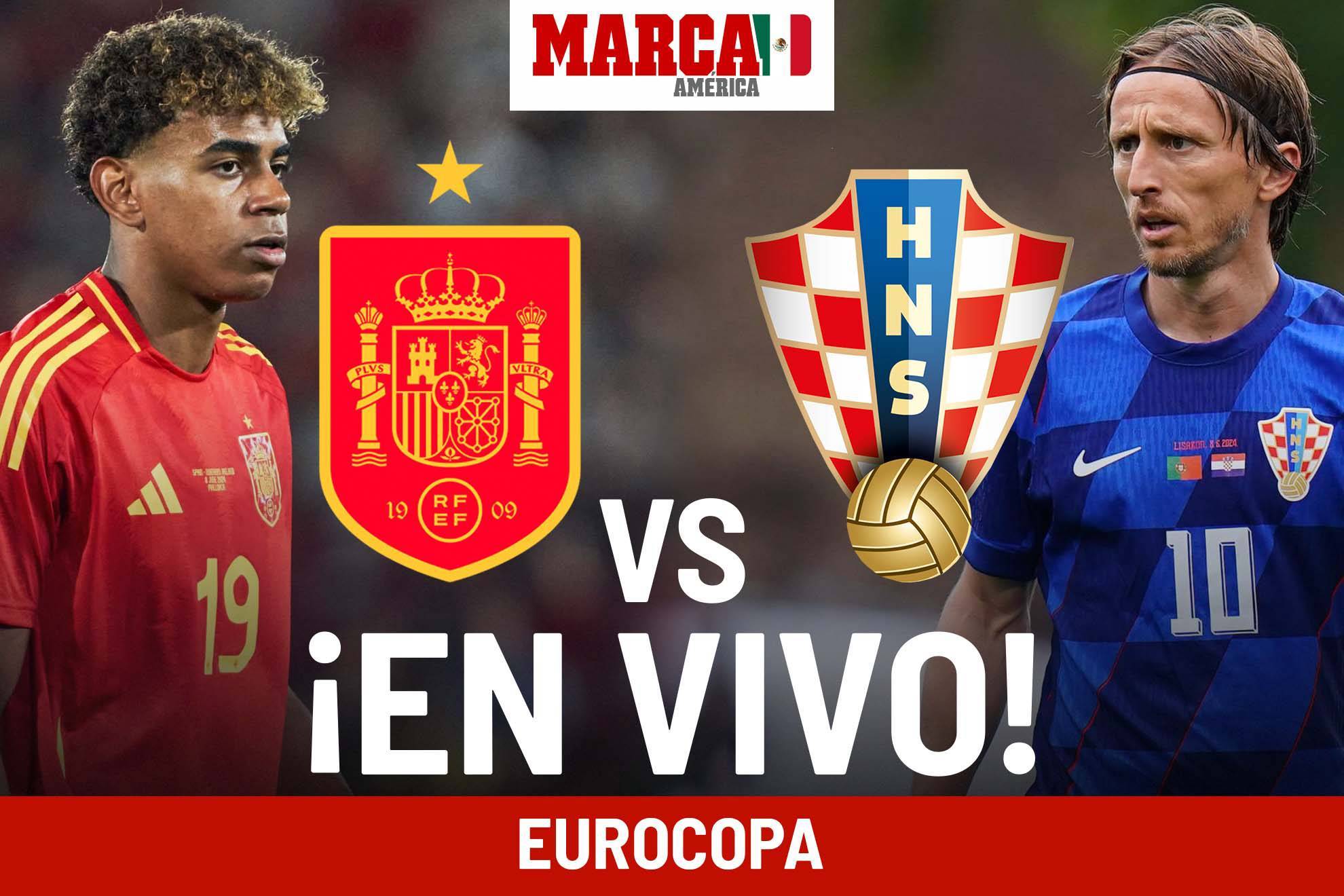 Spain vs Croatia LIVE On-line.  Dani Carvajal’s aim and it’s already a beating in Euro 2024