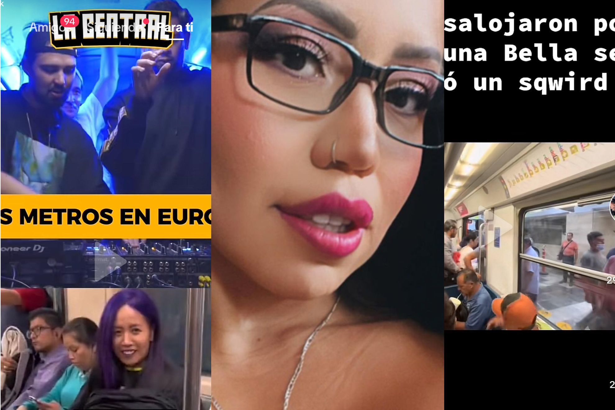 Luna Bella y su video XXX TikTok no deja pasar escándalo en Metro  