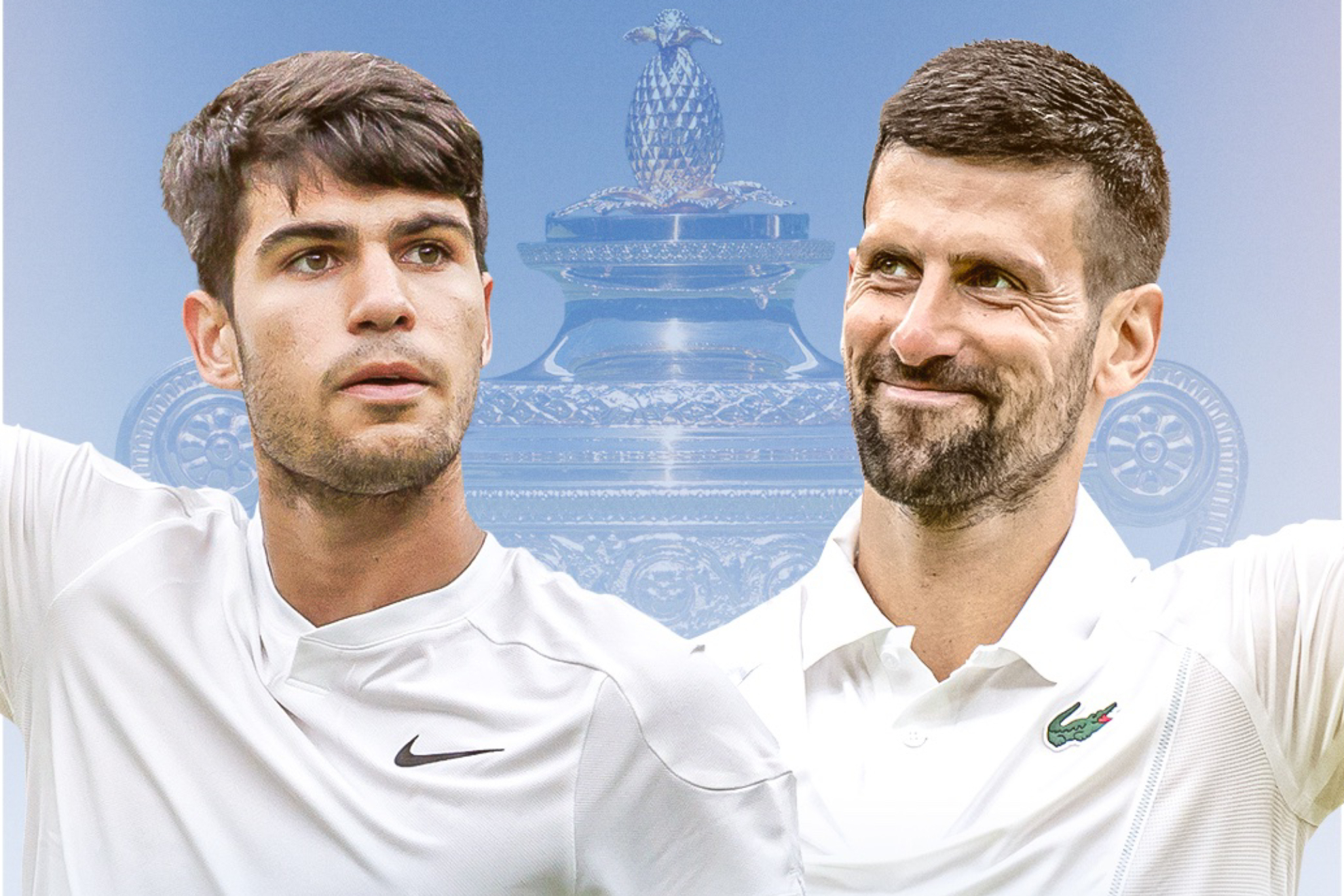 Carlos Alcaraz  vs Novak Djokovic repiten final en Wimbledon un ao despus