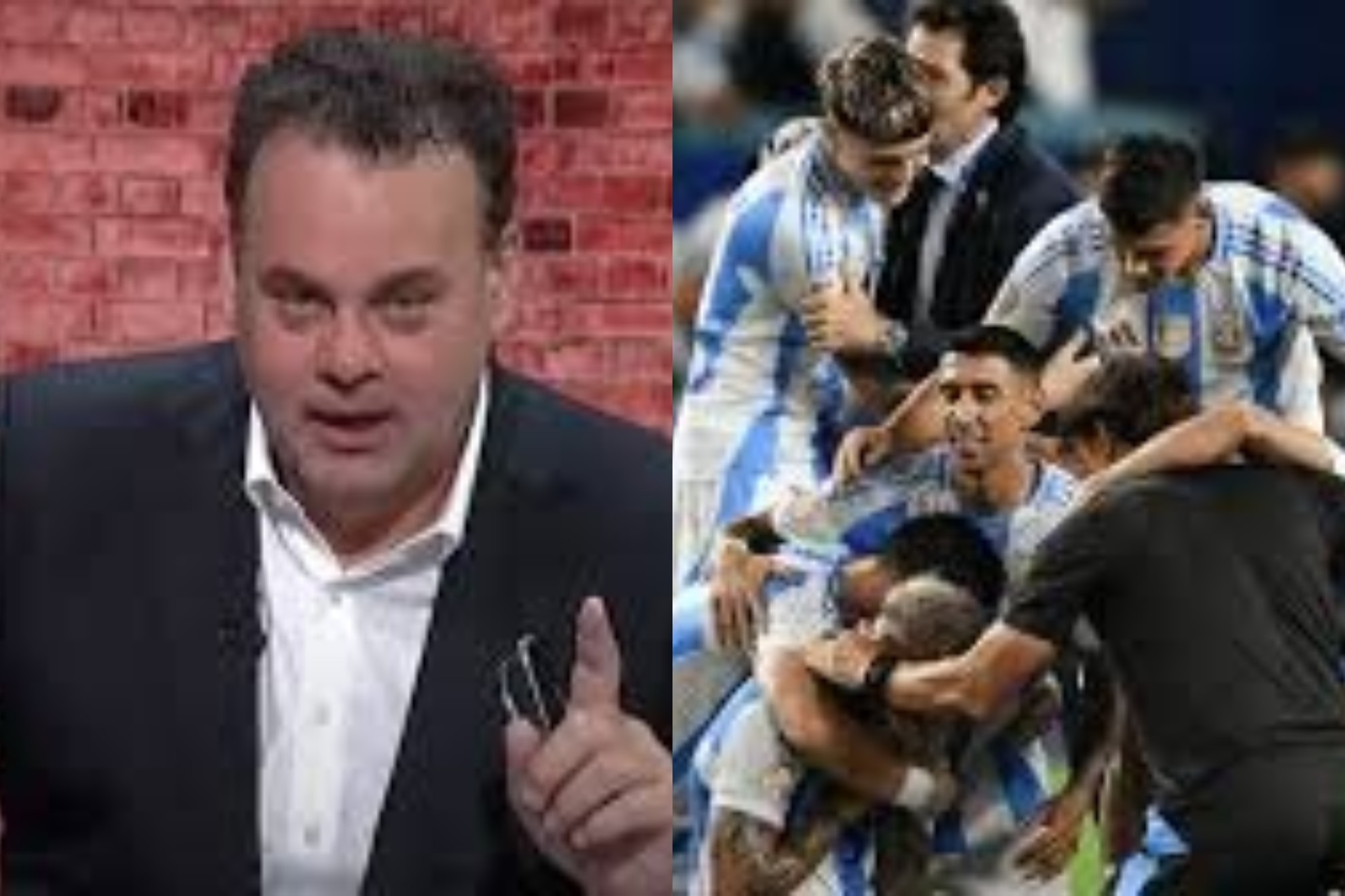 David Faitelson, tras la Final de Copa Amrica: Argentina, la mejor seleccin del mundo... Punto