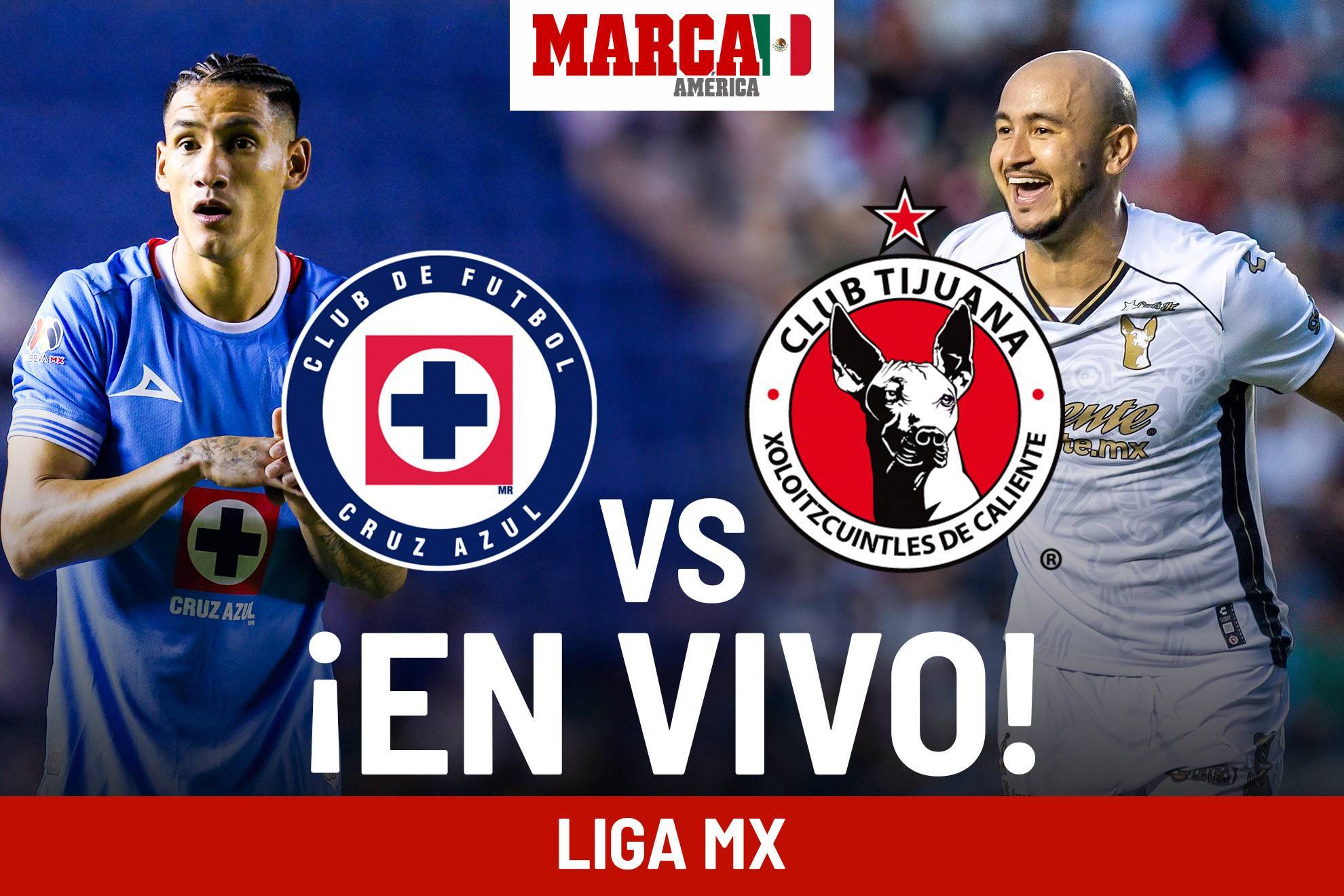 Liga MX 2024 Juego Cruz Azul vs Tijuana EN VIVO Online. Partido hoy