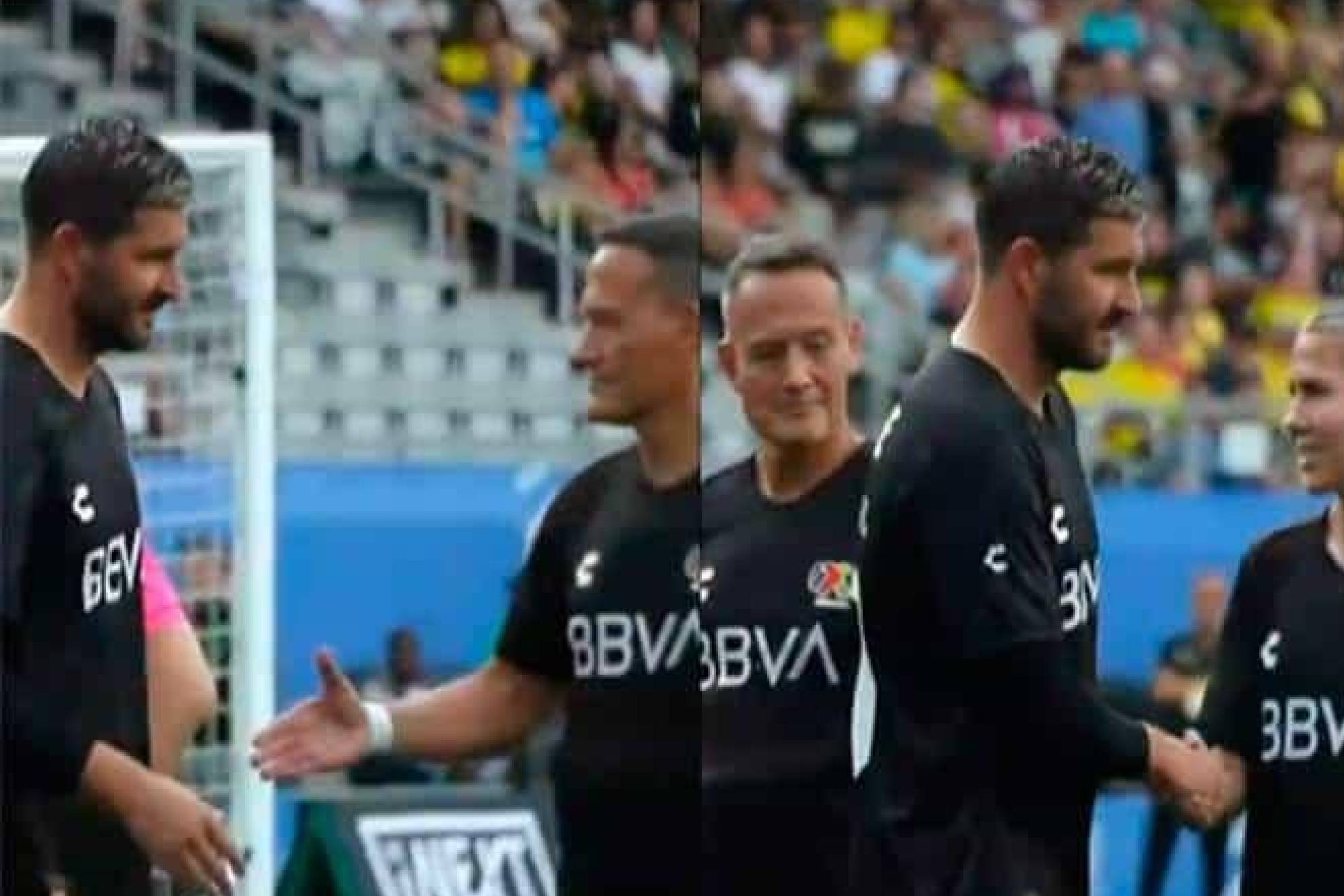 Gignac se olvida del Matador Hernndez y le niega el saludo...y se 'justifica'