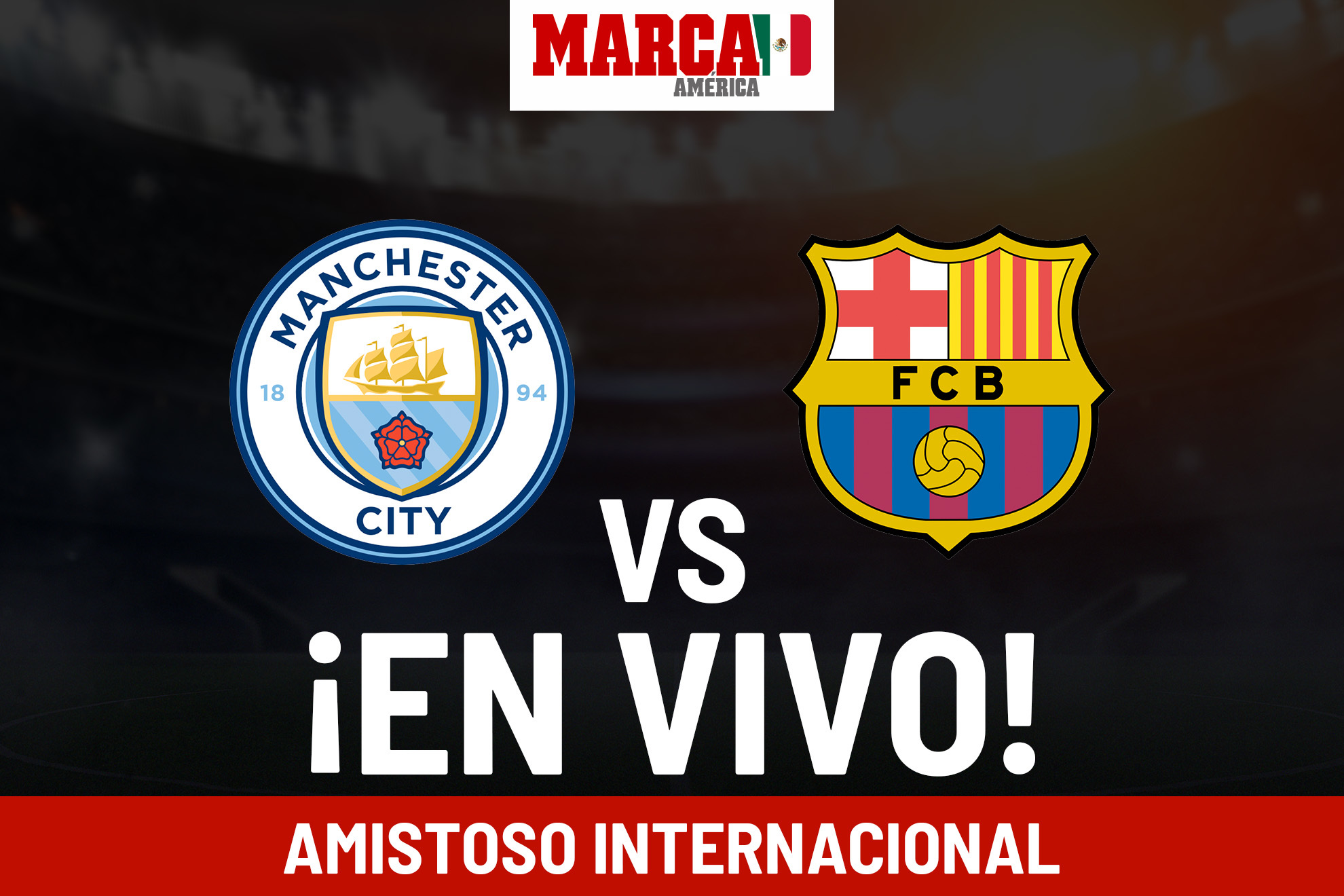 Manchester City vs Barcelona LIVE.  Barça Match Today – Friendly 2024 |  Brand