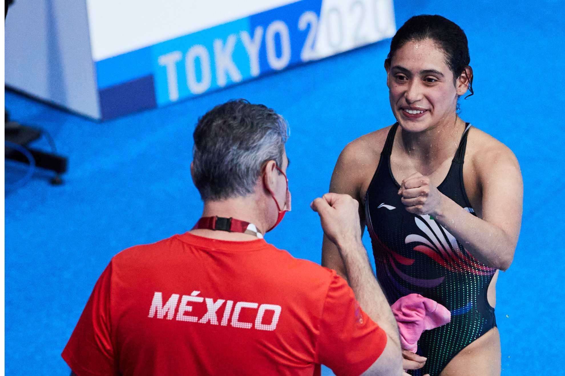 Gabriela Agúndez, durante su participación en Tokyo 2020