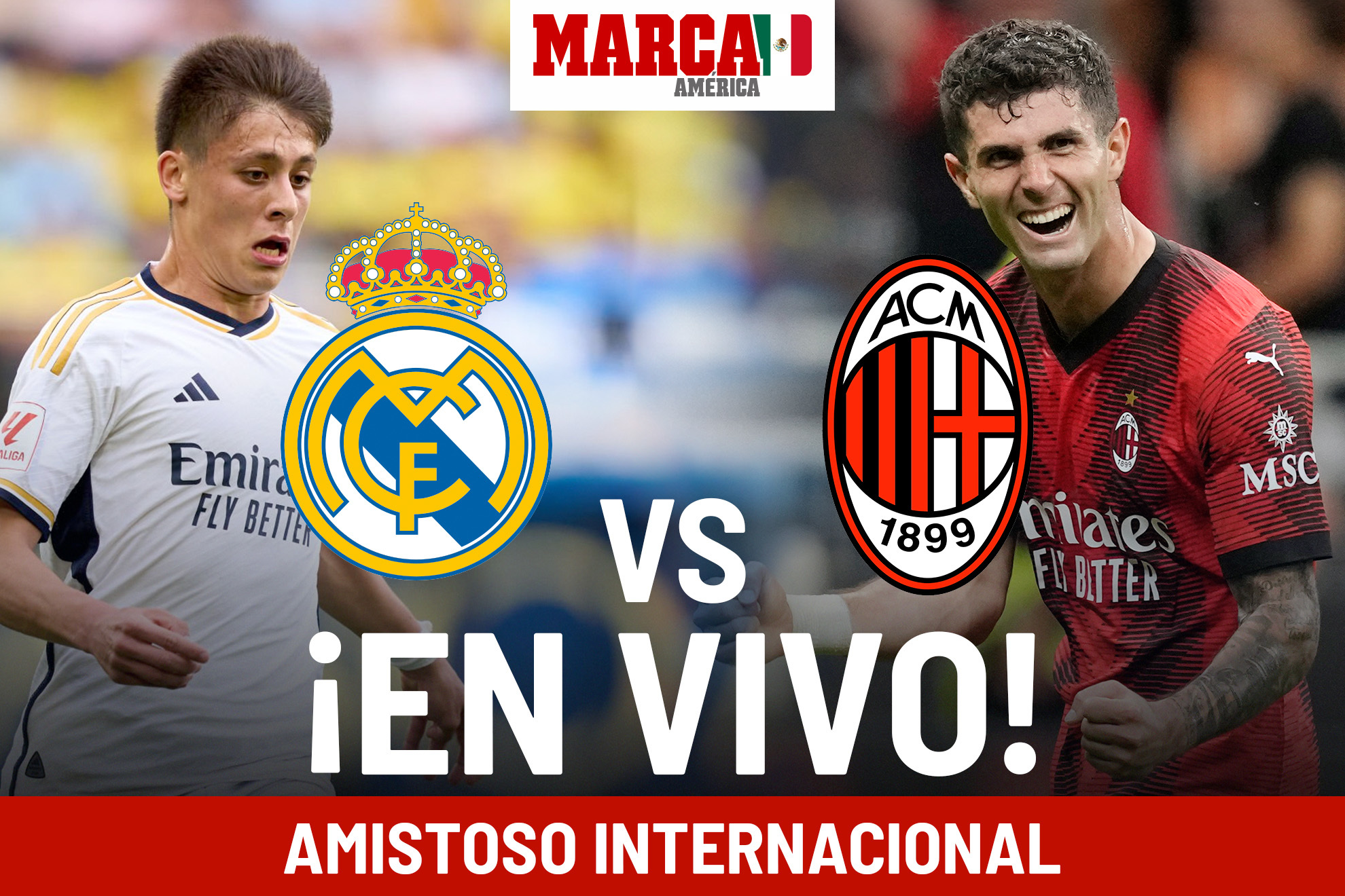 Amistosos clubes ¿Cómo quedó Real Madrid vs Milan? Resultado y