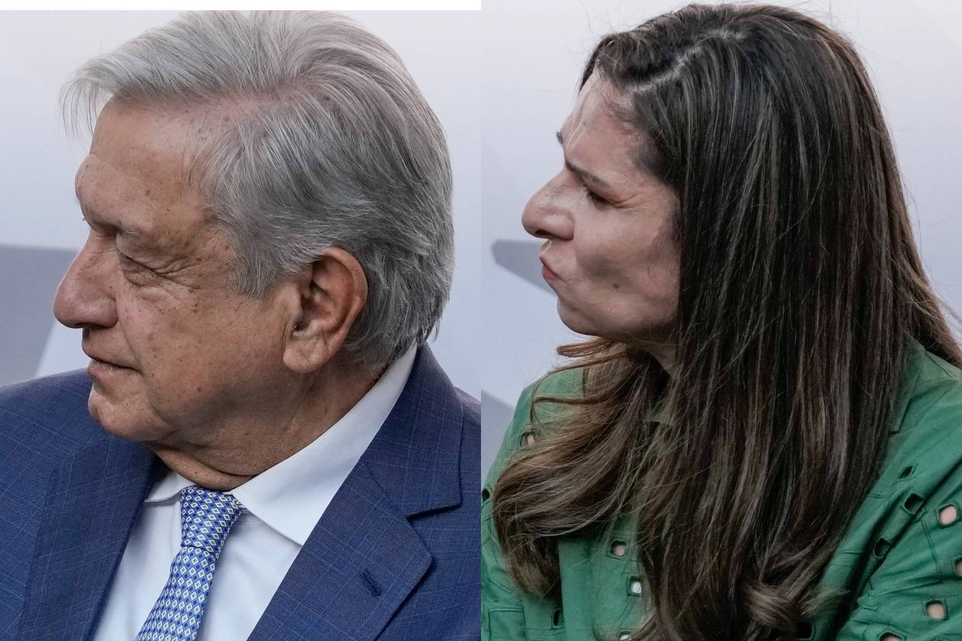 AMLO y Ana Guevara.