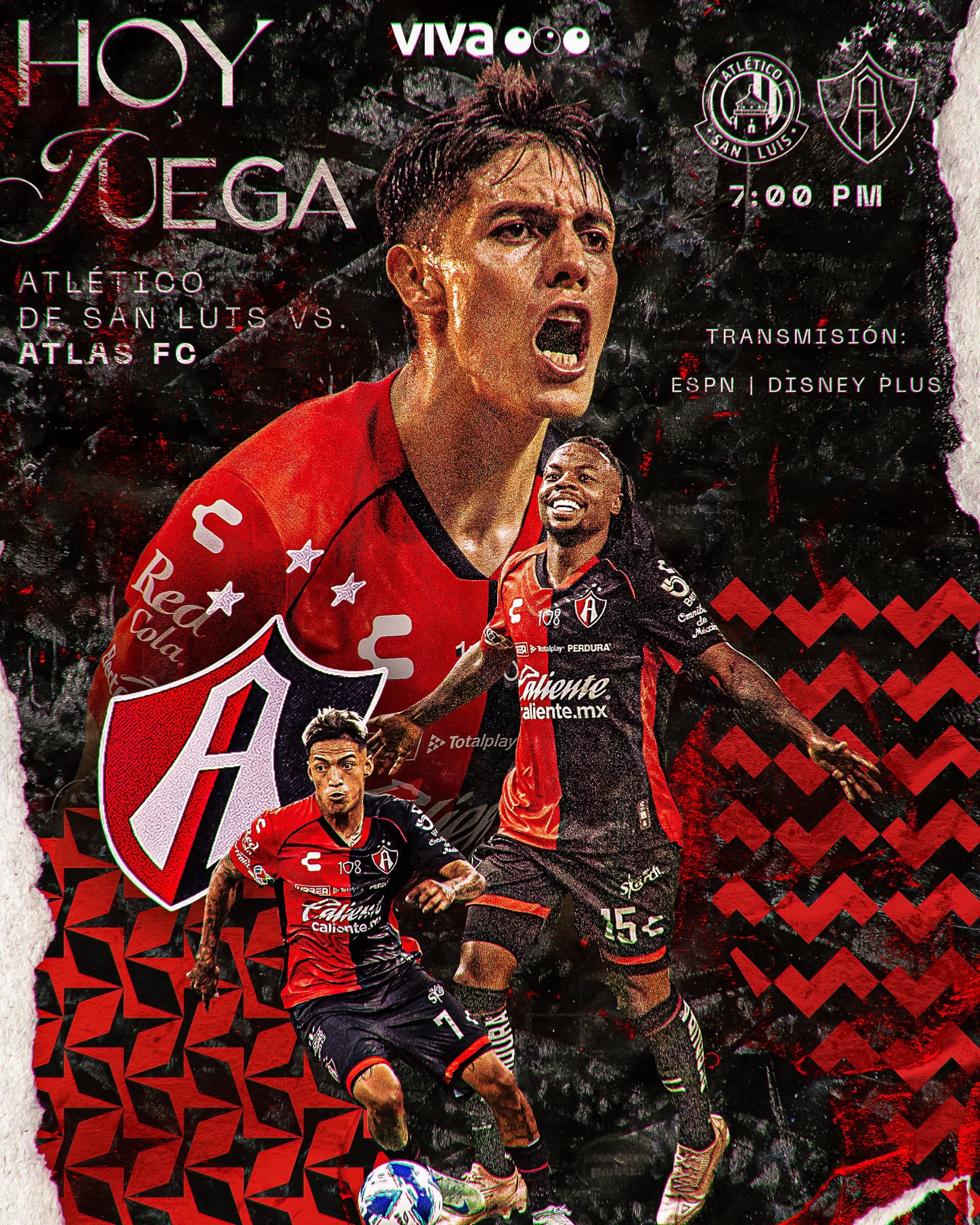 Liga MX 2024: Atlético de San Luis vs Atlas dónde ver: horario ...