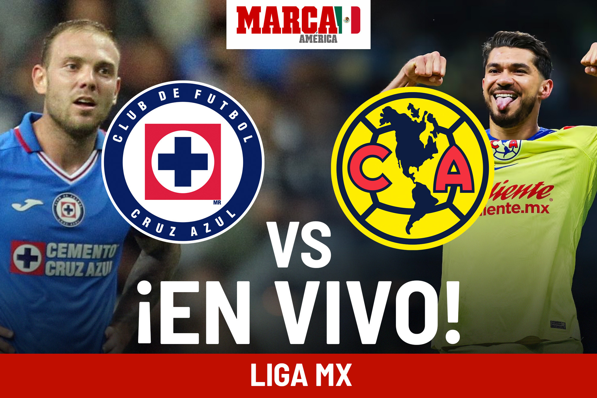 Liga MX 2024 Juego Cruz Azul vs América EN VIVO Online. Partido hoy