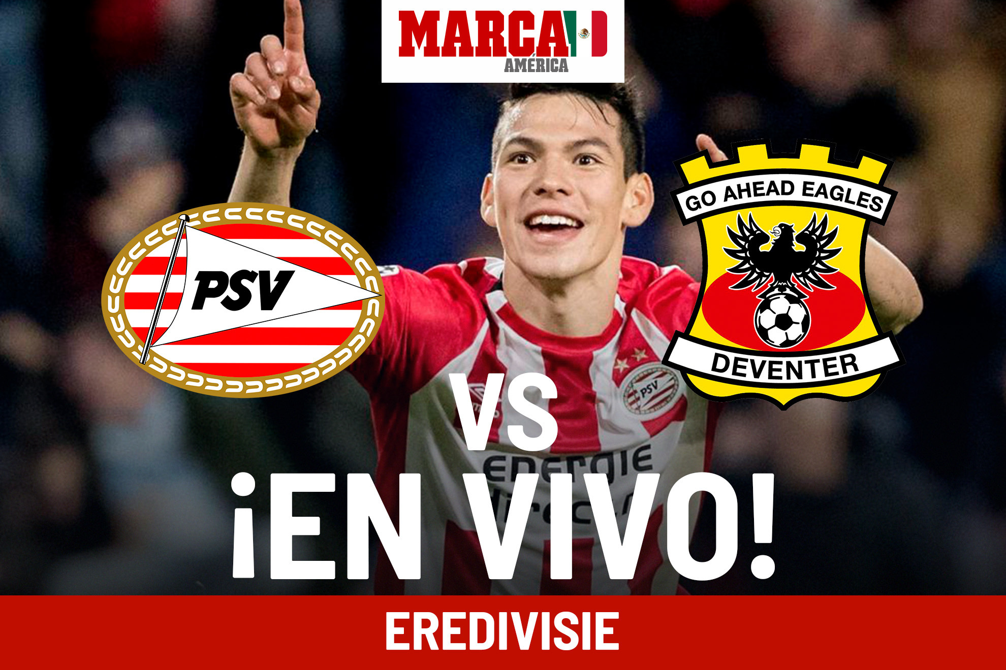 PSV 3-0 Go Ahead. Chucky Lozano hoy en Eredivisie 2024: Gol de Hirving Lozano y victoria fcil