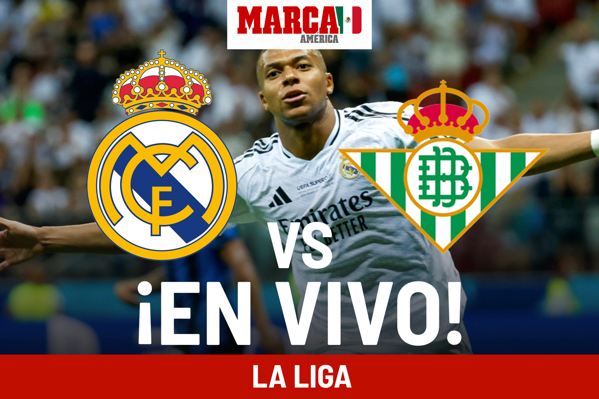 Real Madrid vs Betis LIVE. Mbappé’s match today in LaLiga 2024