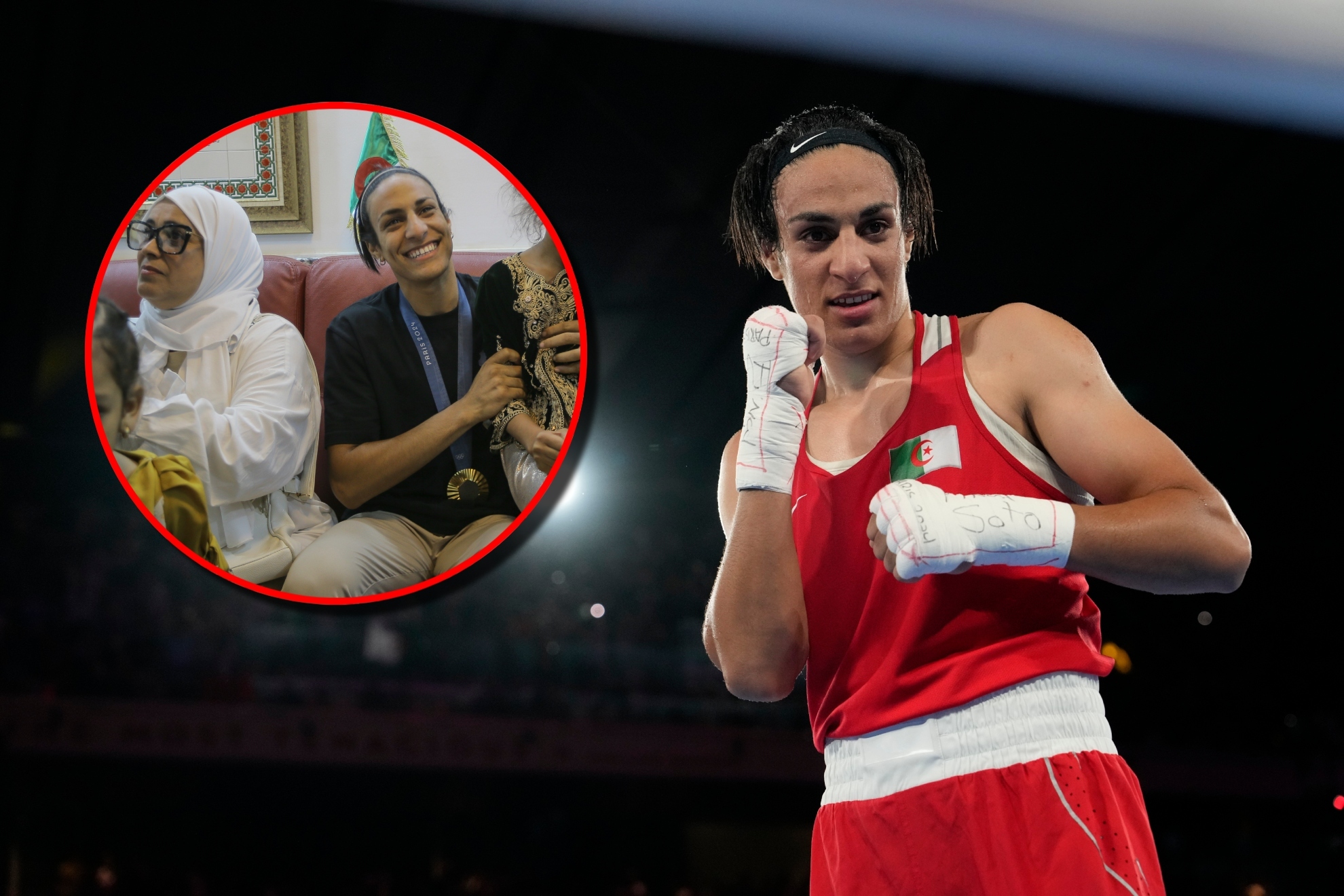 Imane Khelif en los JJOO de Pars