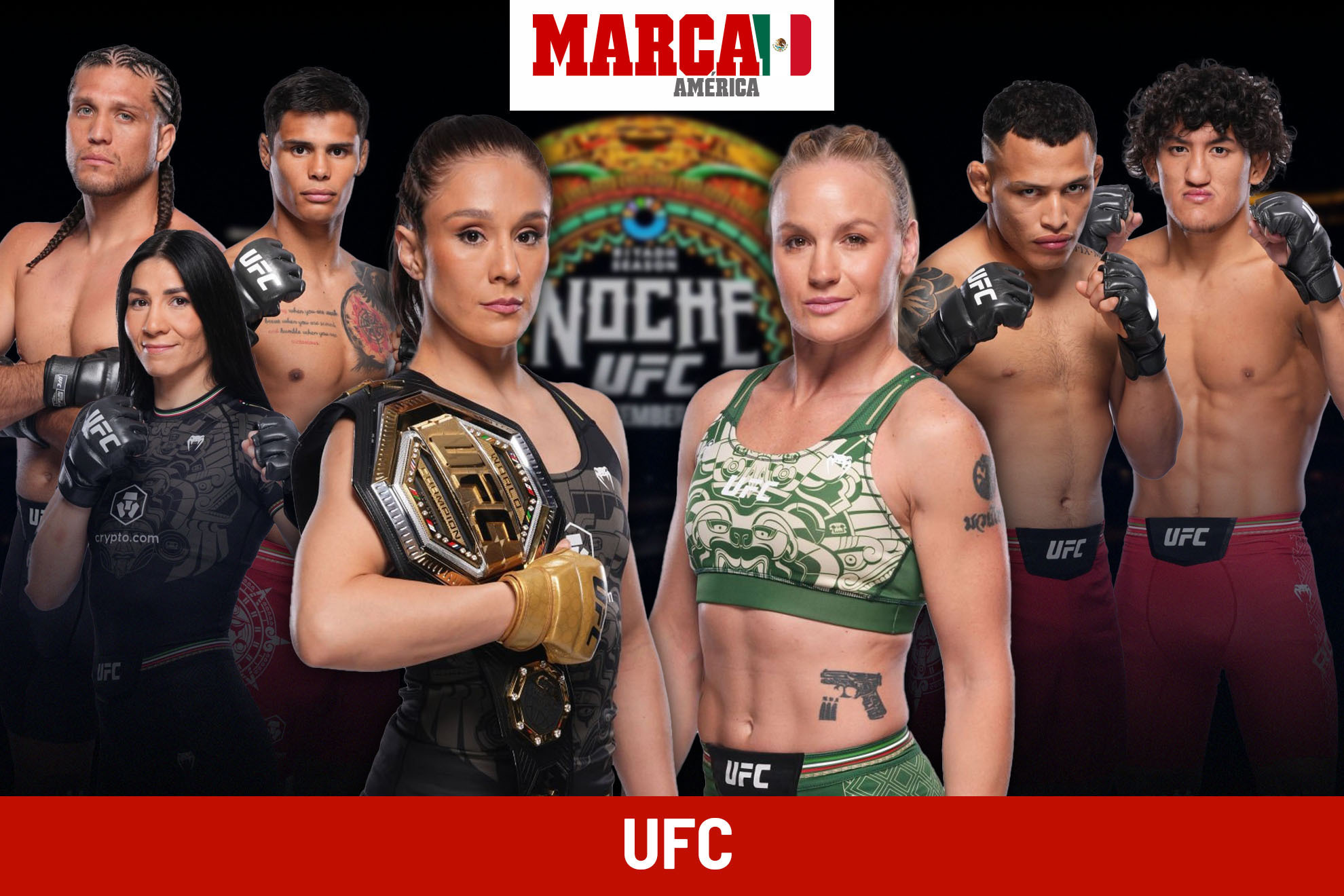 Alexa Grasso vs Valentina Shevchenko EN VIVO hoy online: resumen de la Noche UFC con cada de mexicanos