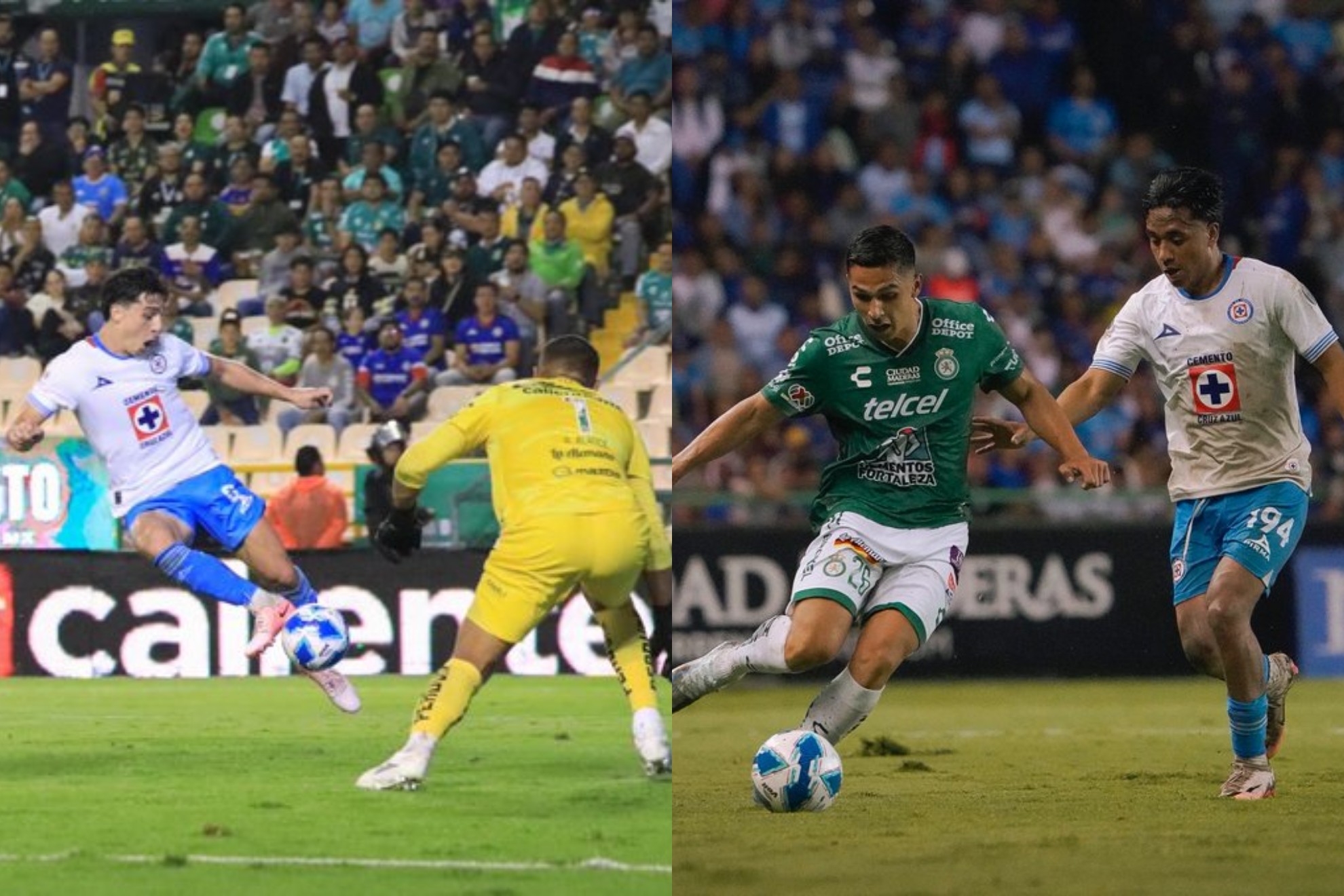 Goles y Resumen Len vs Cruz Azul: Los de Anselmi arruinan el debut de Eduardo Berizzo en Liga MX