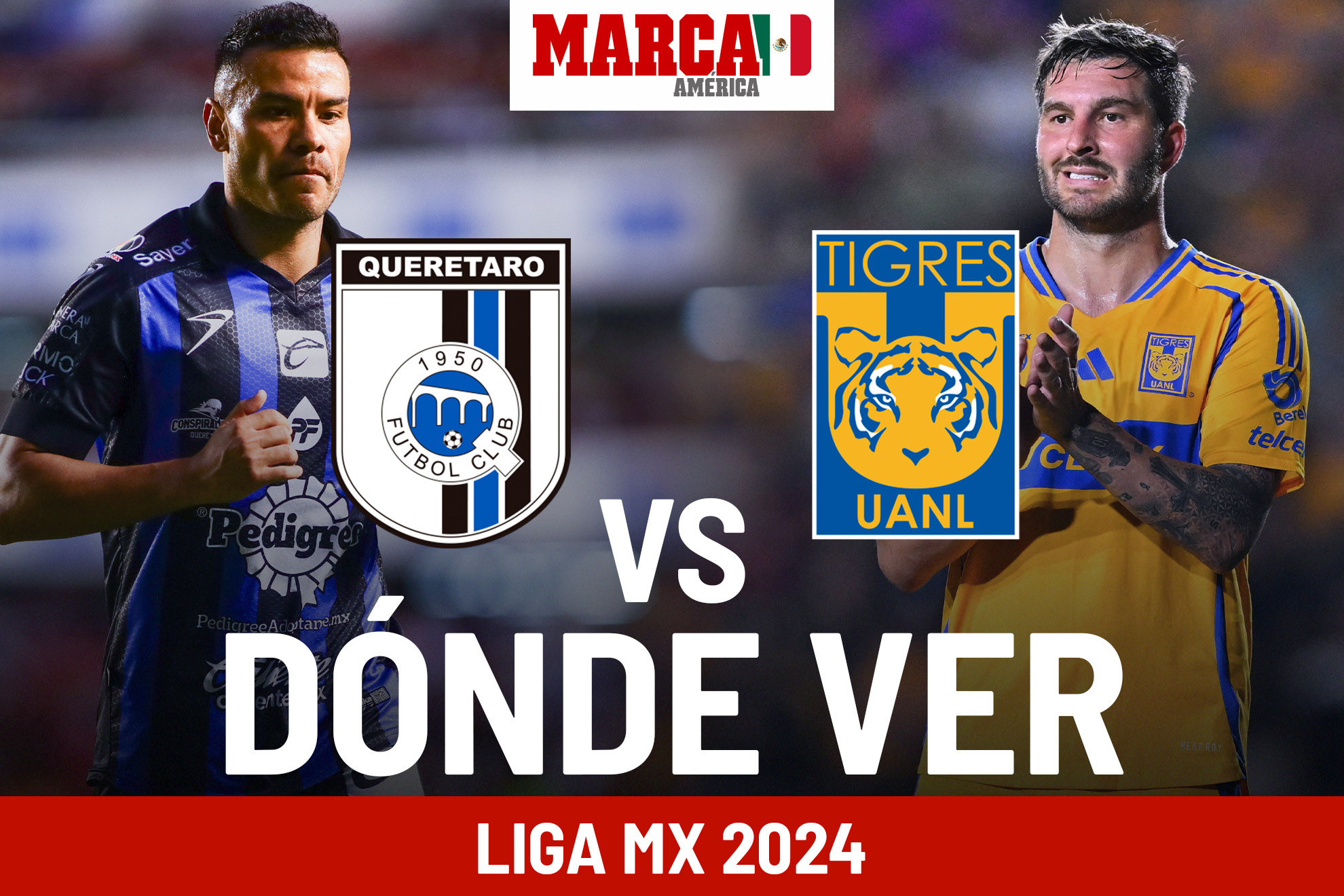 QUERTARO vs TIGRES HOY martes 17 de septiembre.