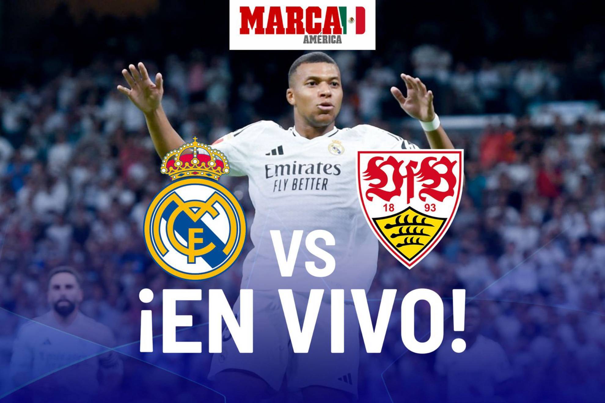 Champions League Real Madrid vs Stuttgart EN VIVO. Partido hoy de