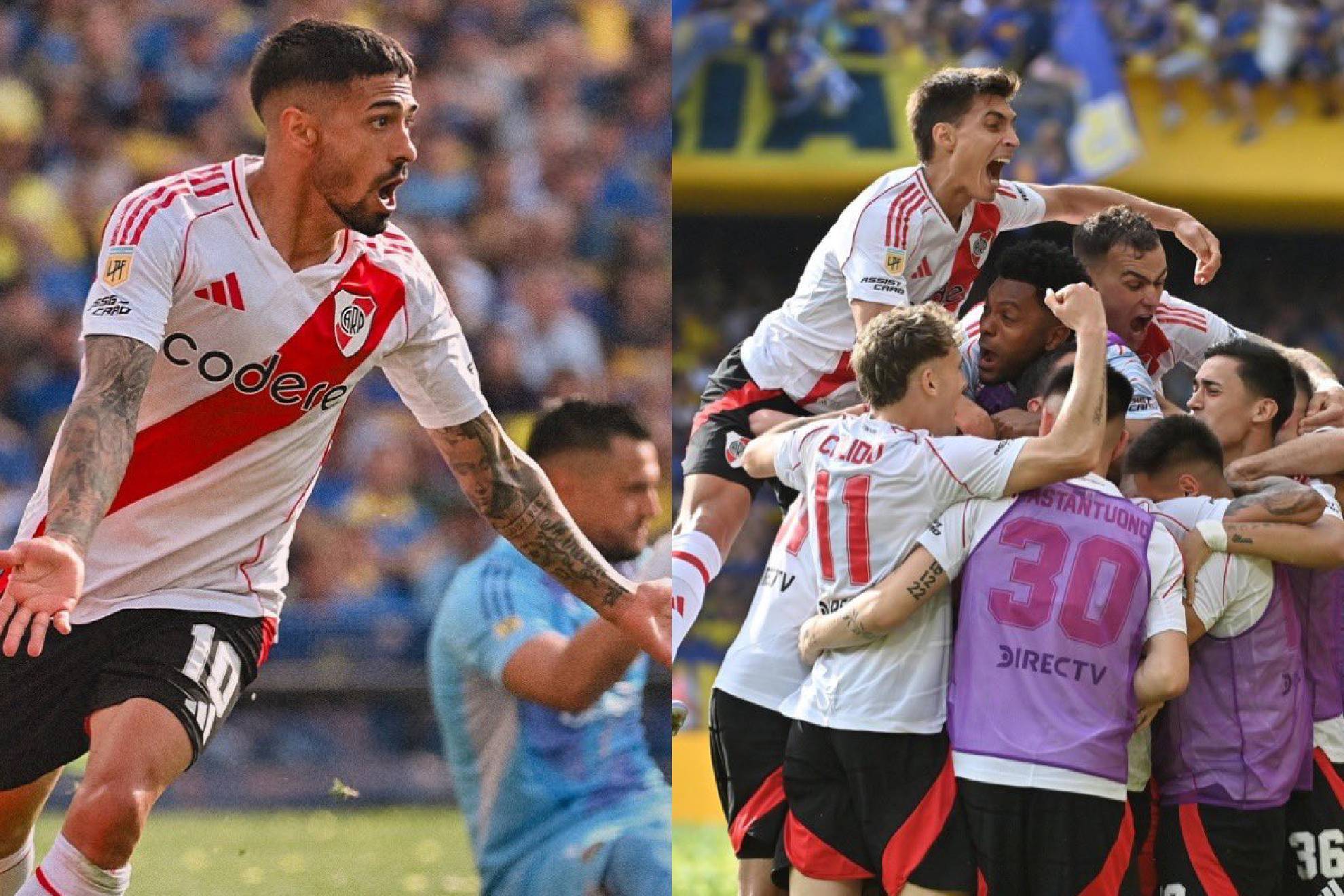 River Plate le gan a Boca Juniors el Superclsico argentino en La Bombonera.