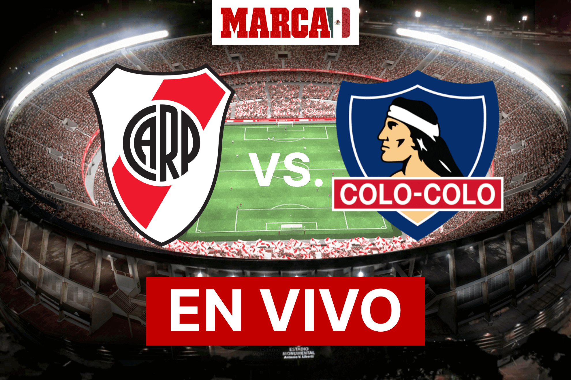 Conmebol Libertadores 2024 River Plate vs Colo Colo EN VIVO. Partido