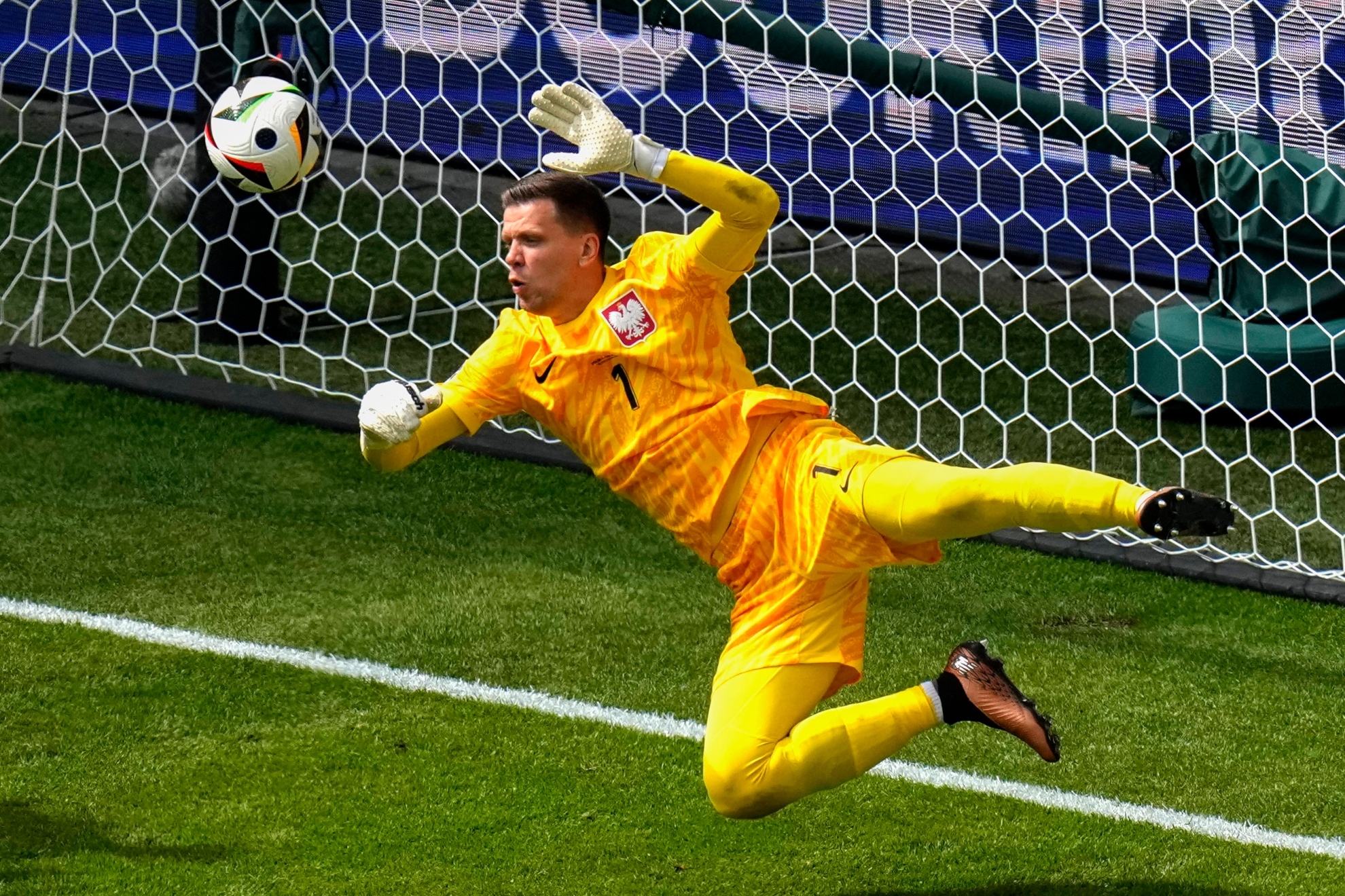 Szczesny con su Seleccin