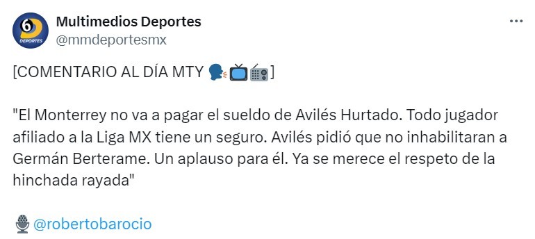 Rayados pagar el salario de Avils Hurtado? Cunto gana el jugador del Monterrey