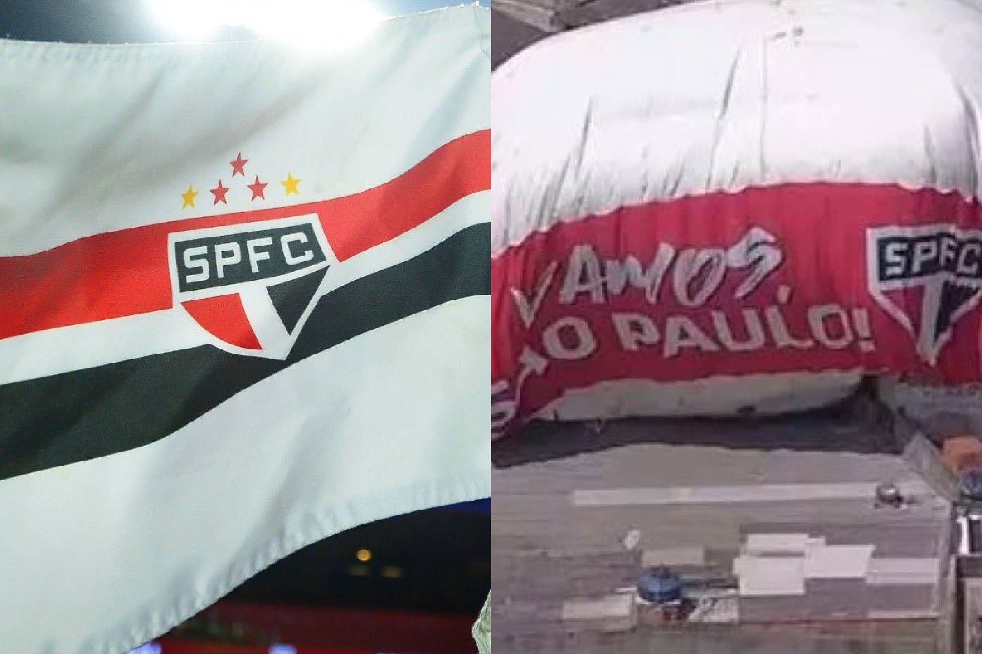 Dirigible de Sao Paulo casi provoca una tragedia en Copa Libertadores.